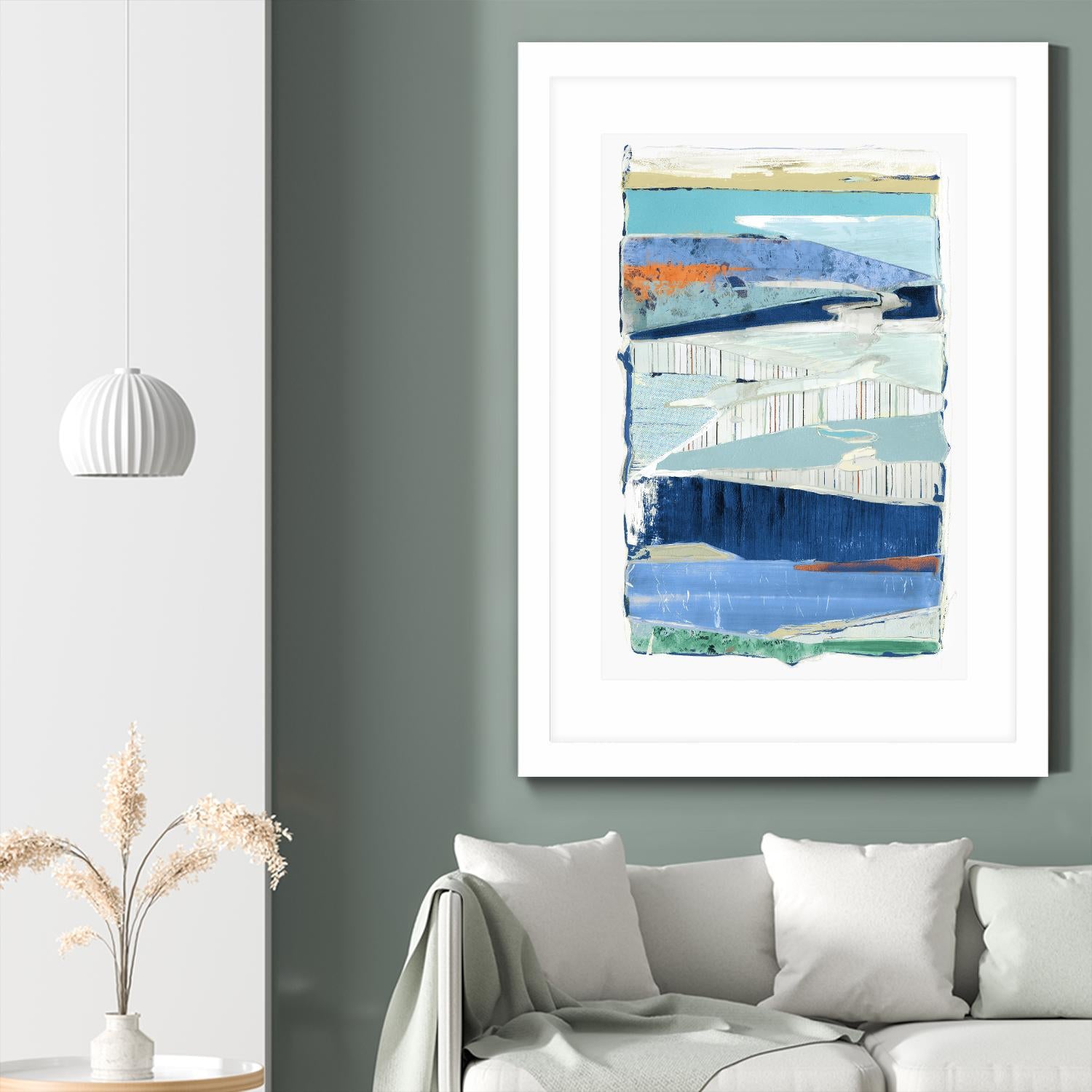 Collage IV by PI Studio on GIANT ART - white abstract