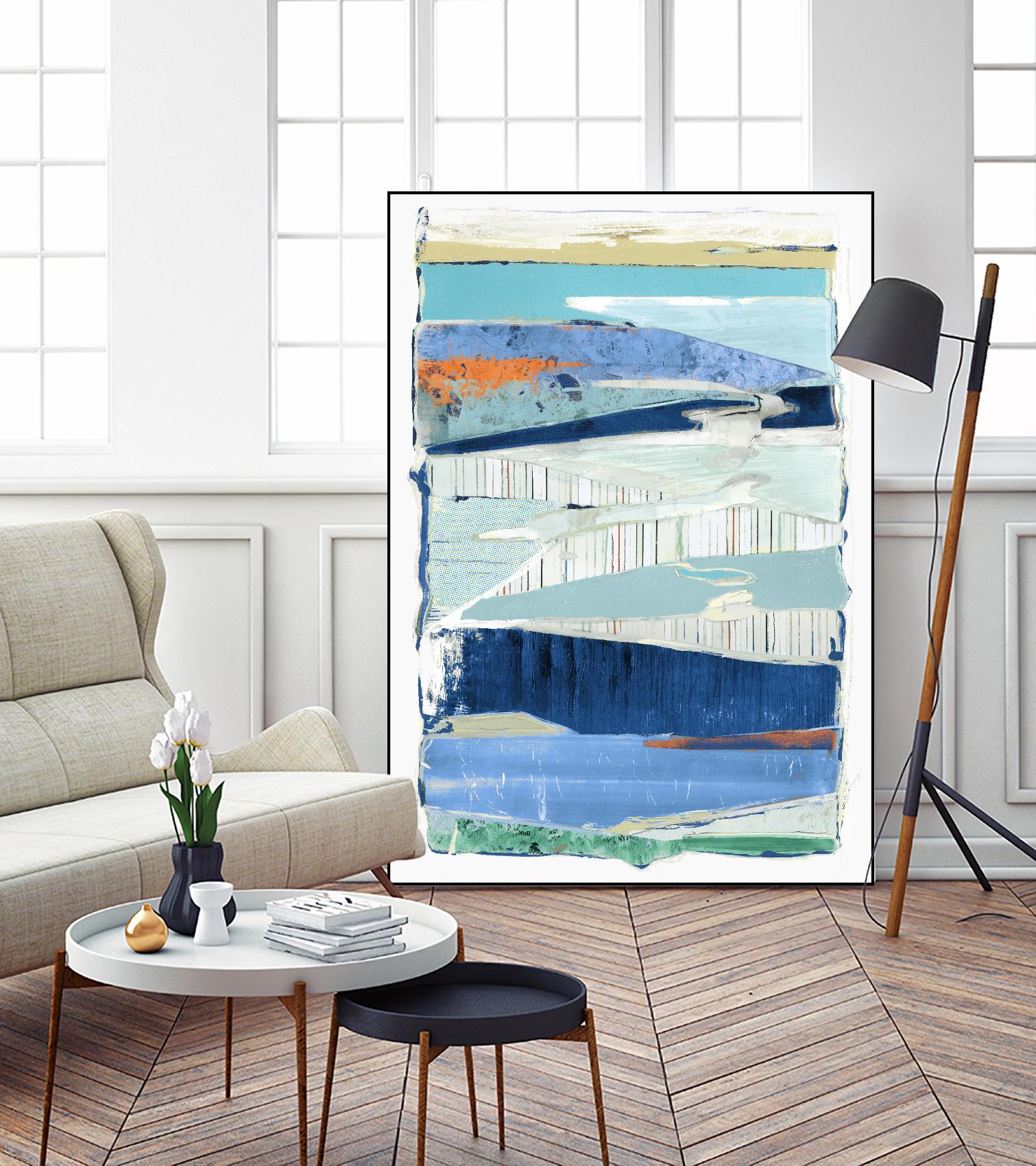 Collage IV by PI Studio on GIANT ART - white abstract