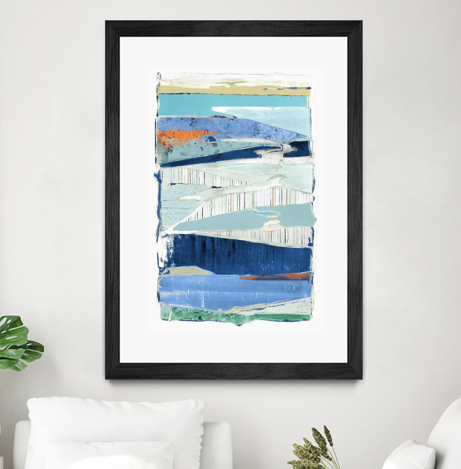 Collage IV by PI Studio on GIANT ART - white abstract