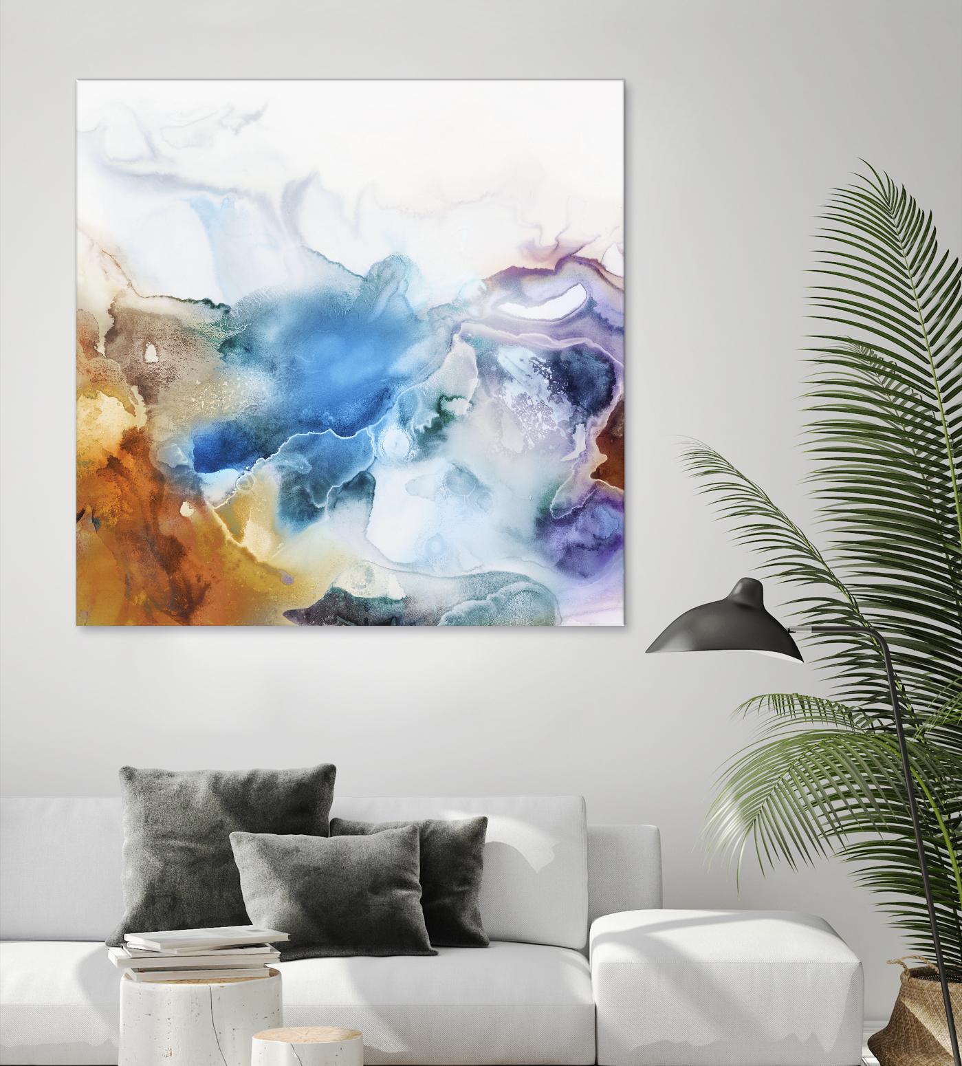 Swerve by PI Studio on GIANT ART - rust abstract