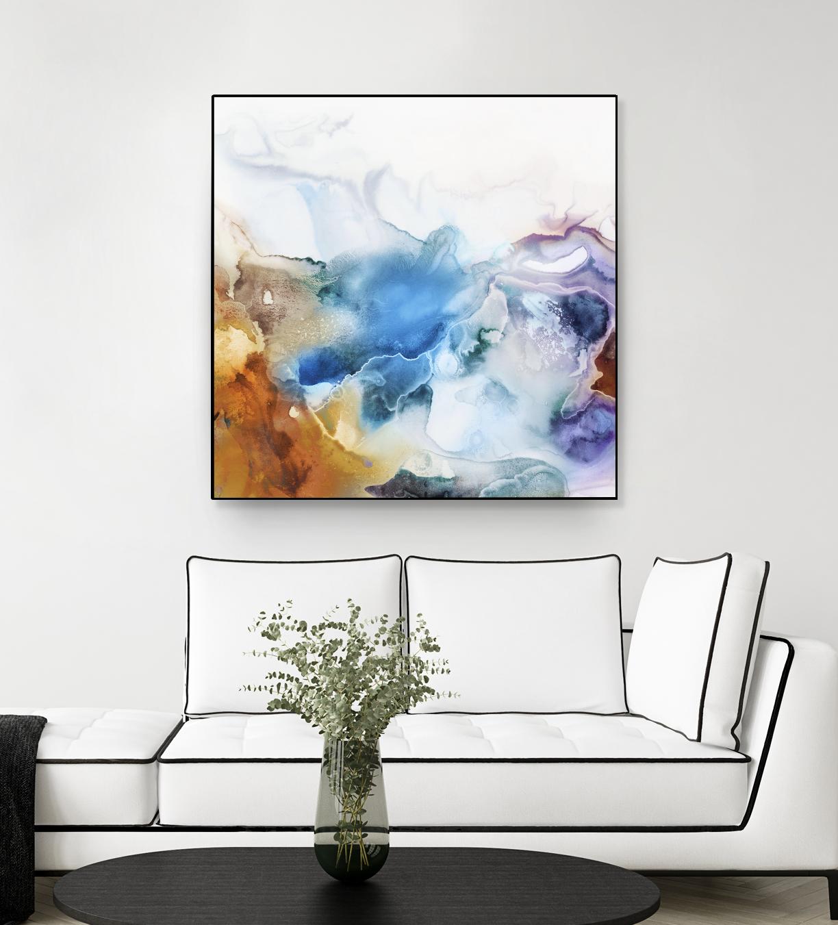 Swerve by PI Studio on GIANT ART - rust abstract