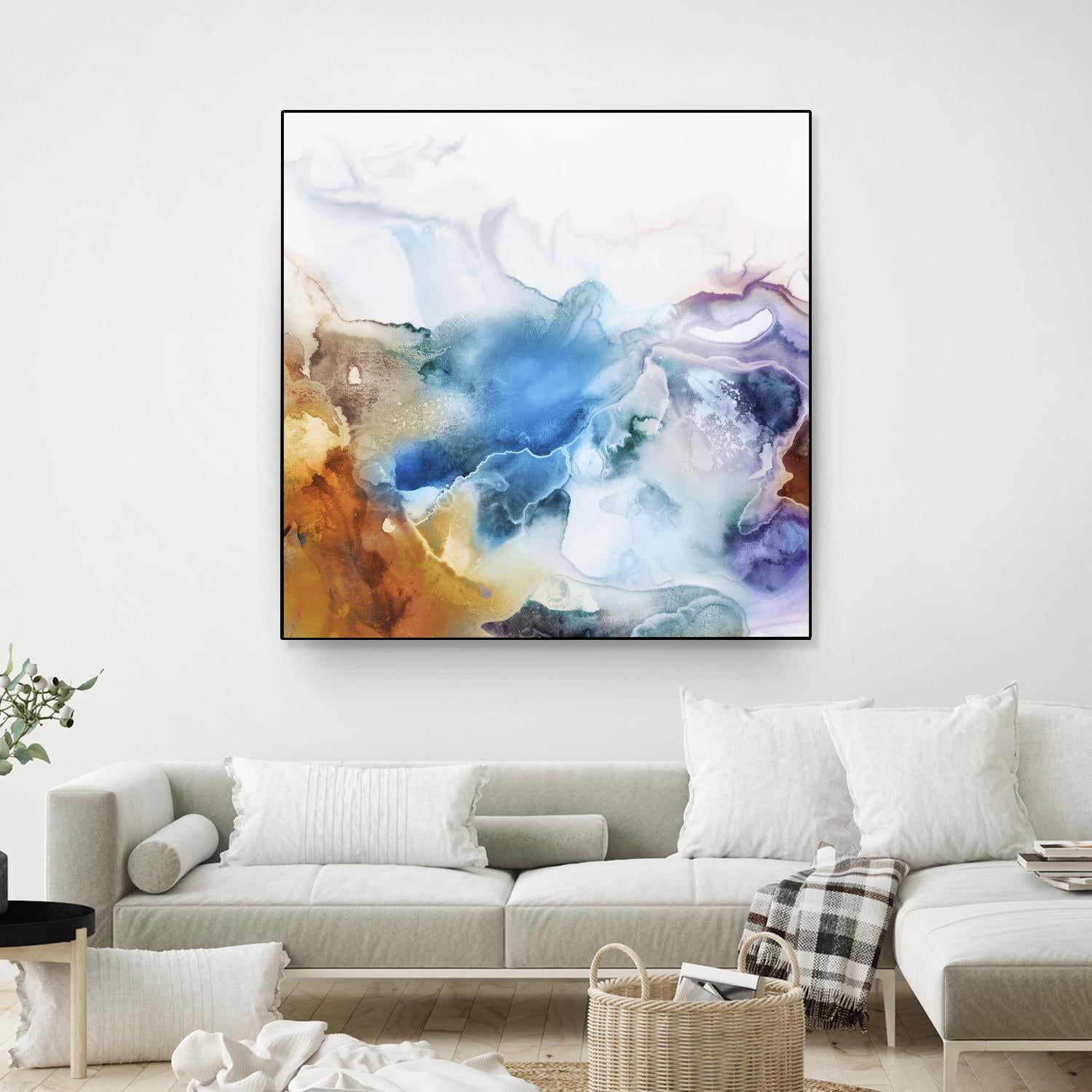 Swerve by PI Studio on GIANT ART - rust abstract