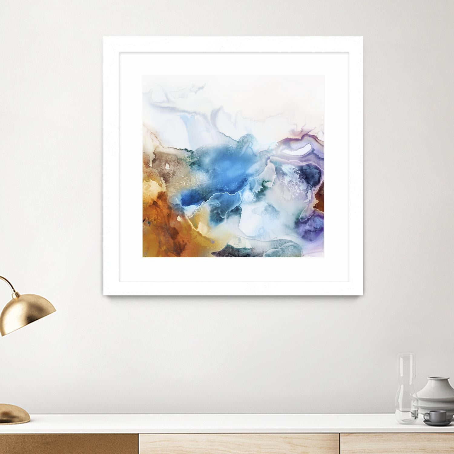 Swerve by PI Studio on GIANT ART - rust abstract