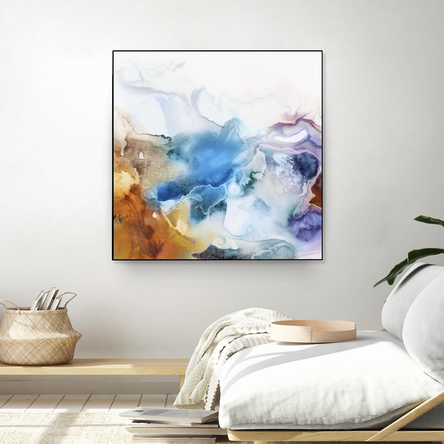 Swerve by PI Studio on GIANT ART - rust abstract