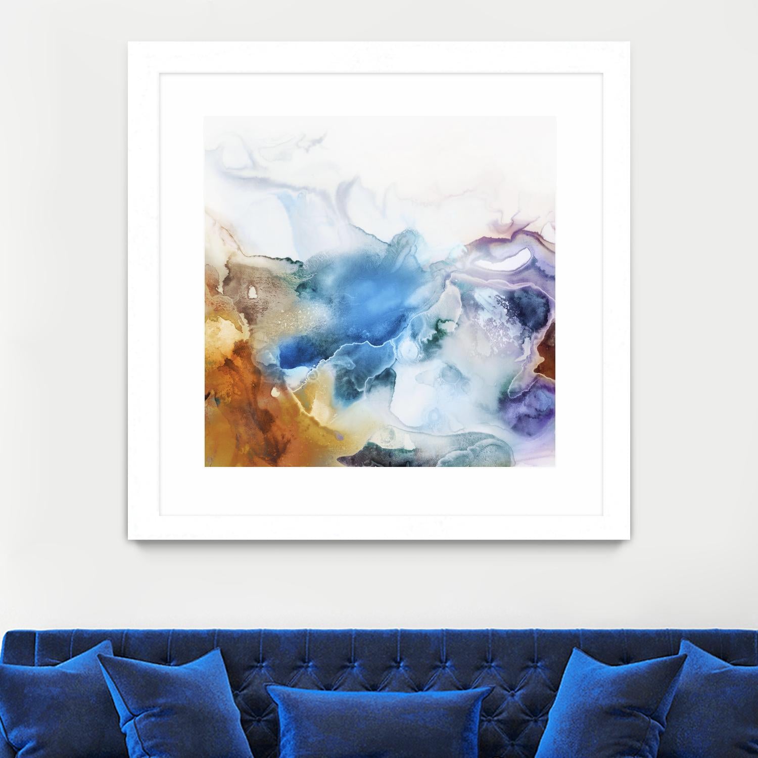 Swerve by PI Studio on GIANT ART - rust abstract