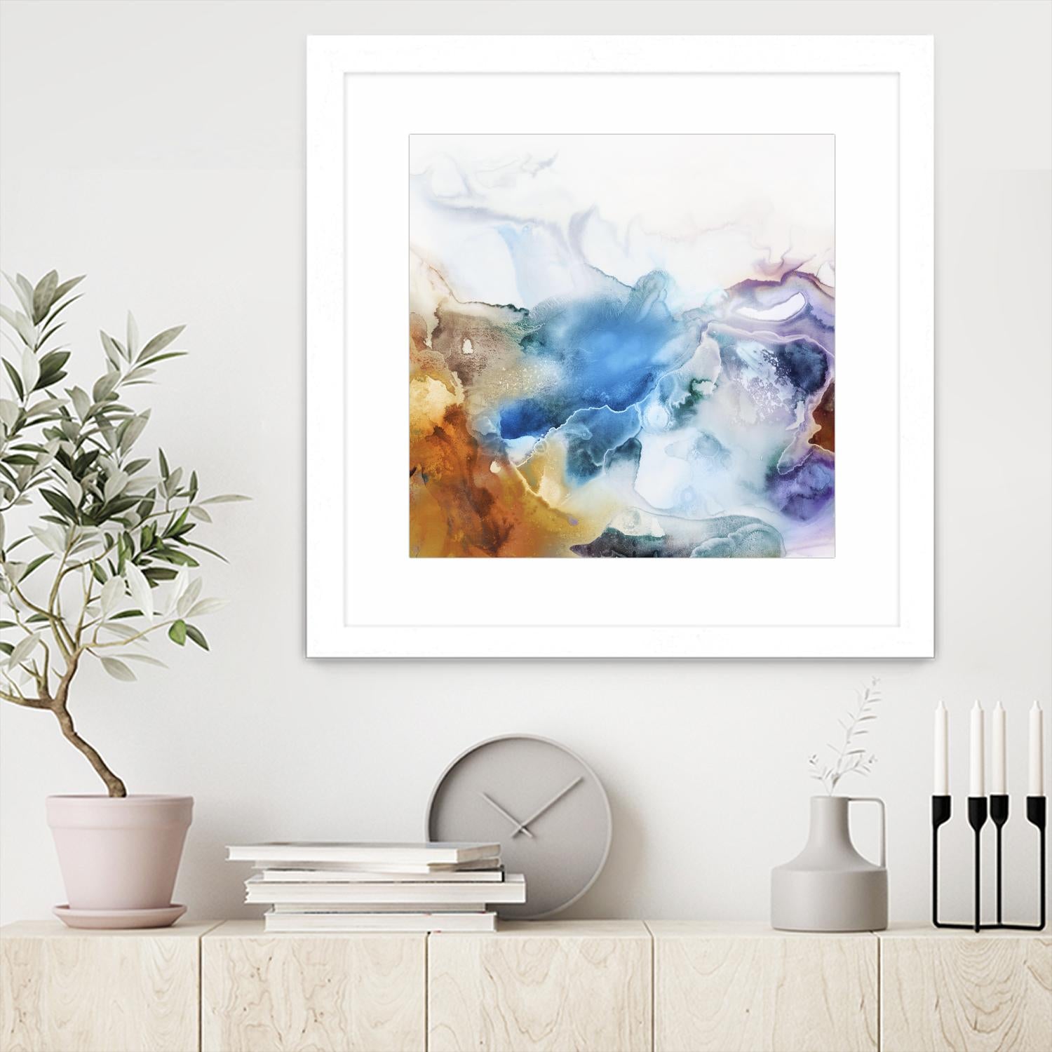 Swerve by PI Studio on GIANT ART - rust abstract