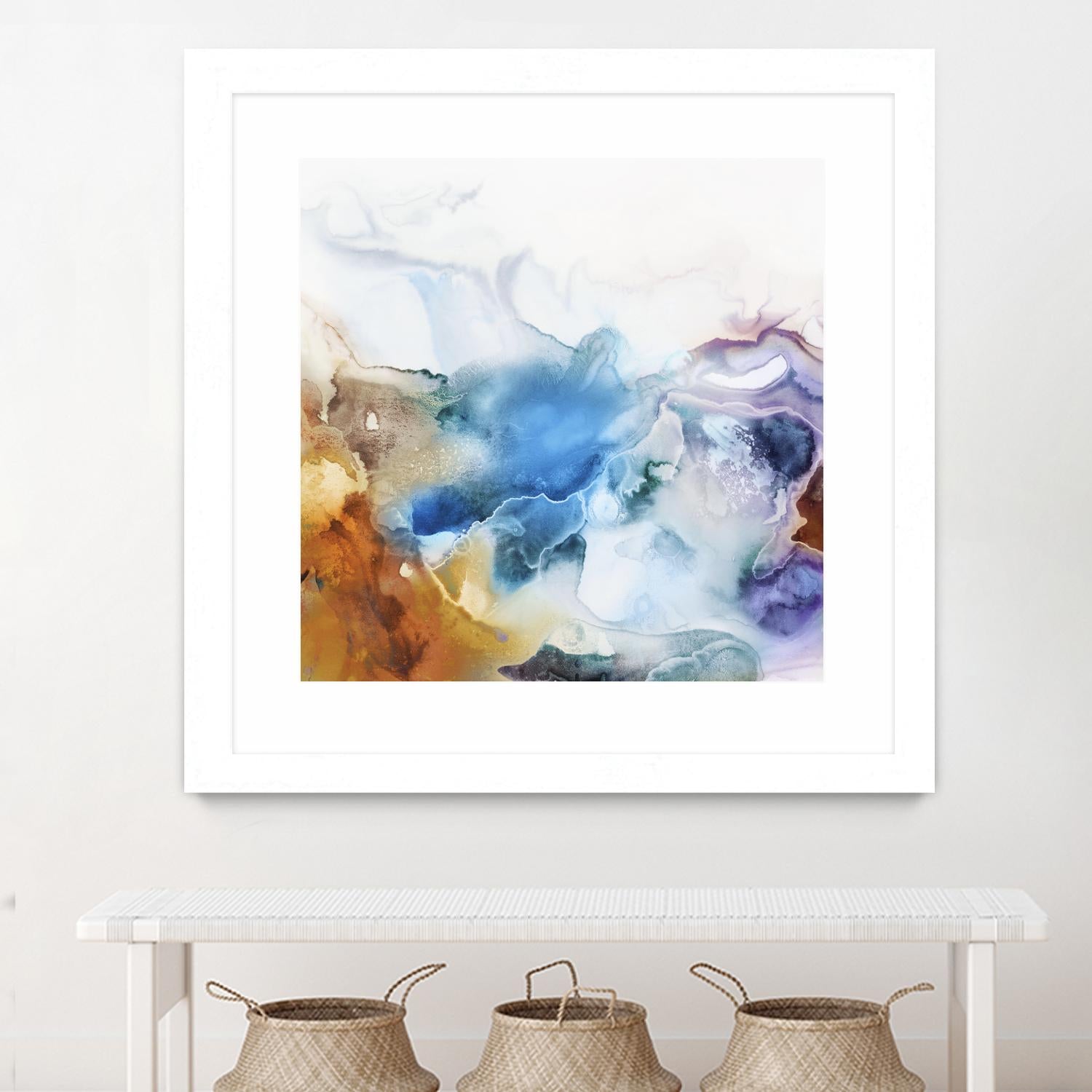 Swerve by PI Studio on GIANT ART - rust abstract