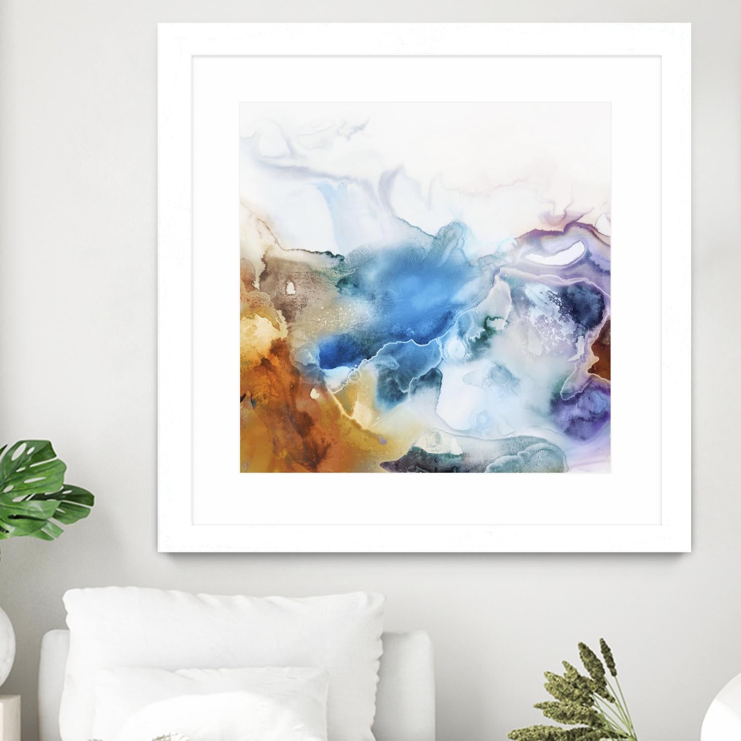 Swerve by PI Studio on GIANT ART - rust abstract