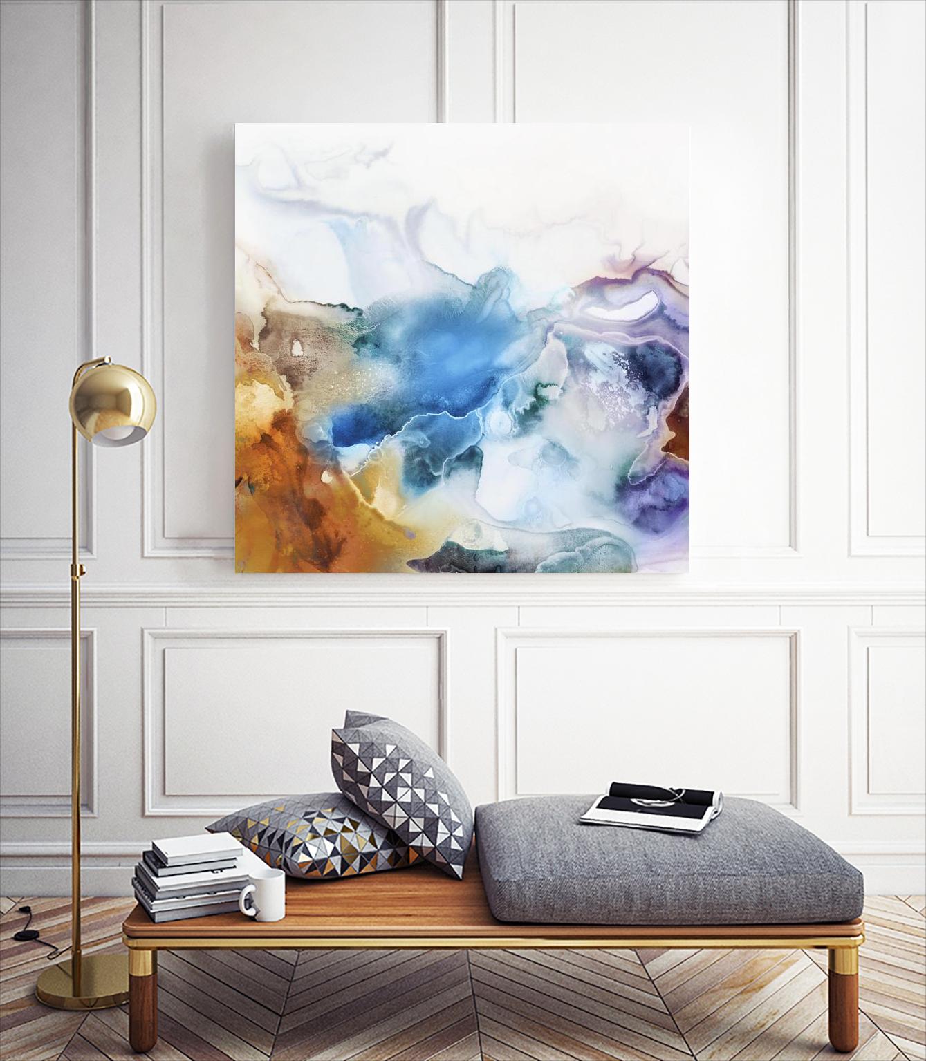 Swerve by PI Studio on GIANT ART - rust abstract