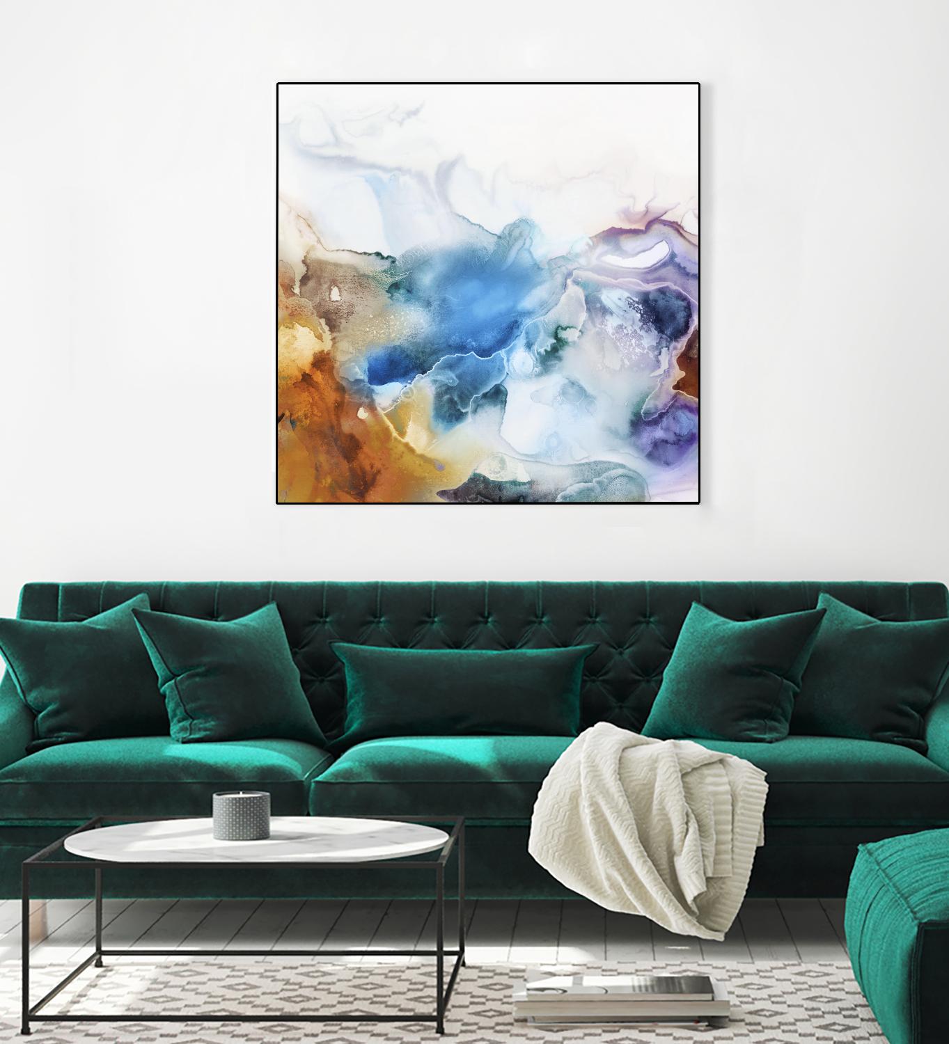 Swerve by PI Studio on GIANT ART - rust abstract