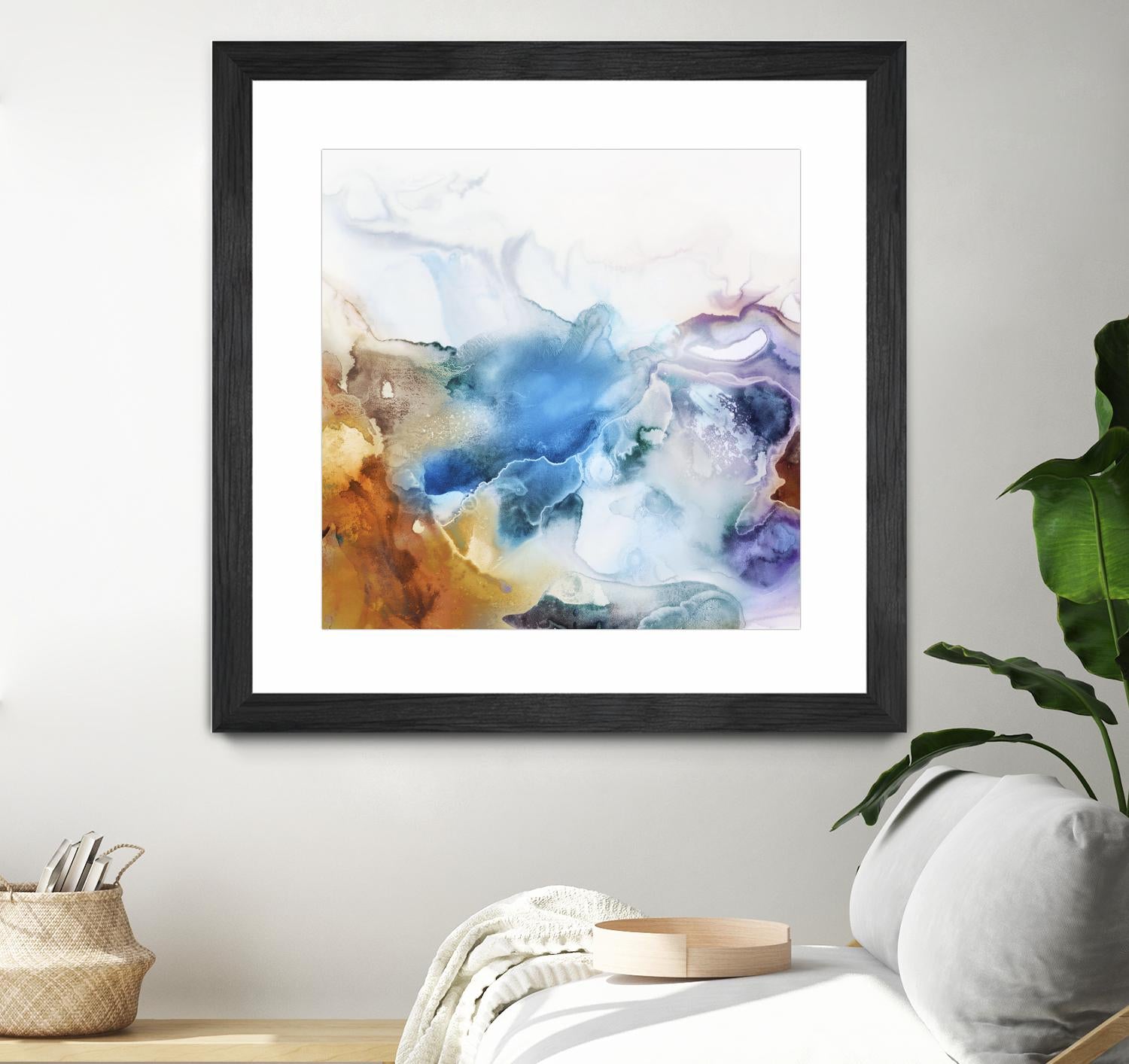 Swerve by PI Studio on GIANT ART - rust abstract