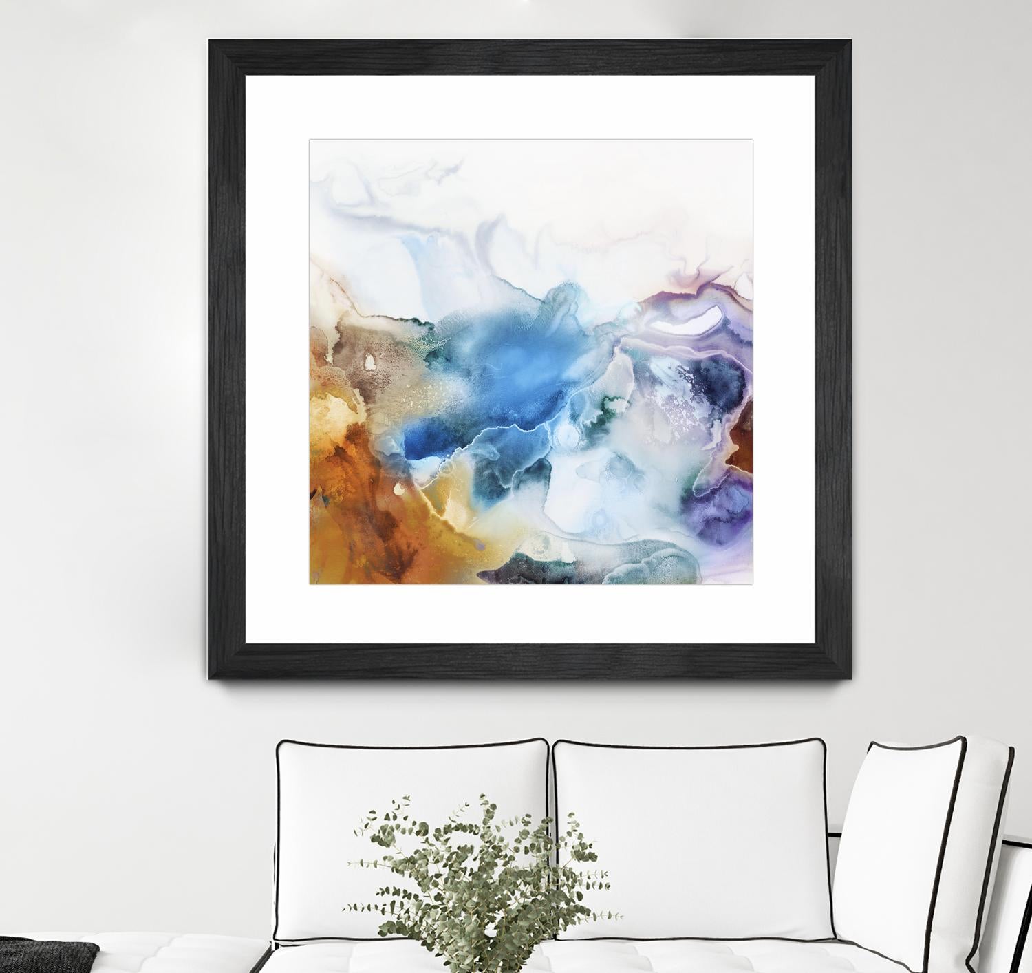 Swerve by PI Studio on GIANT ART - rust abstract