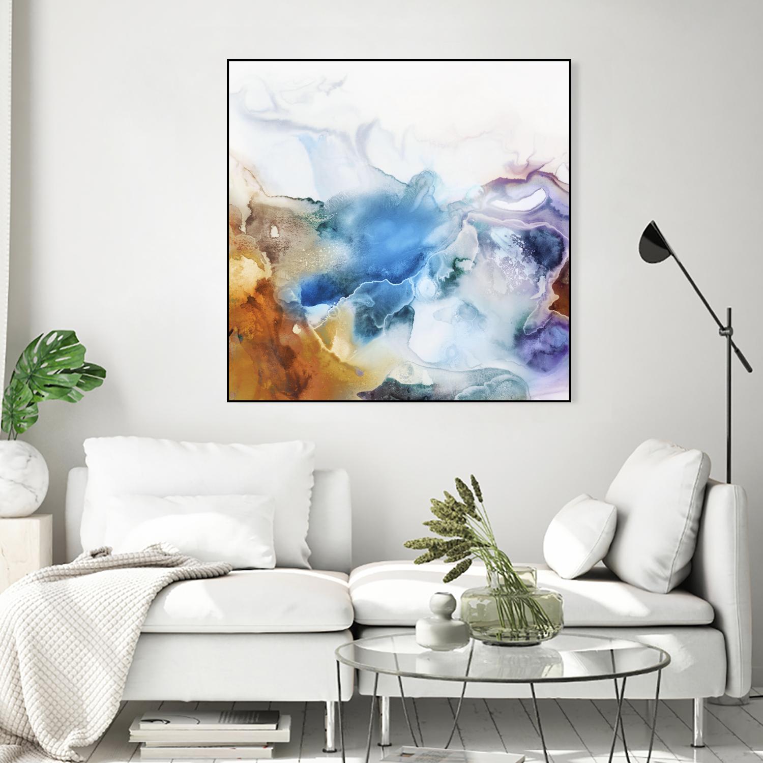 Swerve by PI Studio on GIANT ART - rust abstract