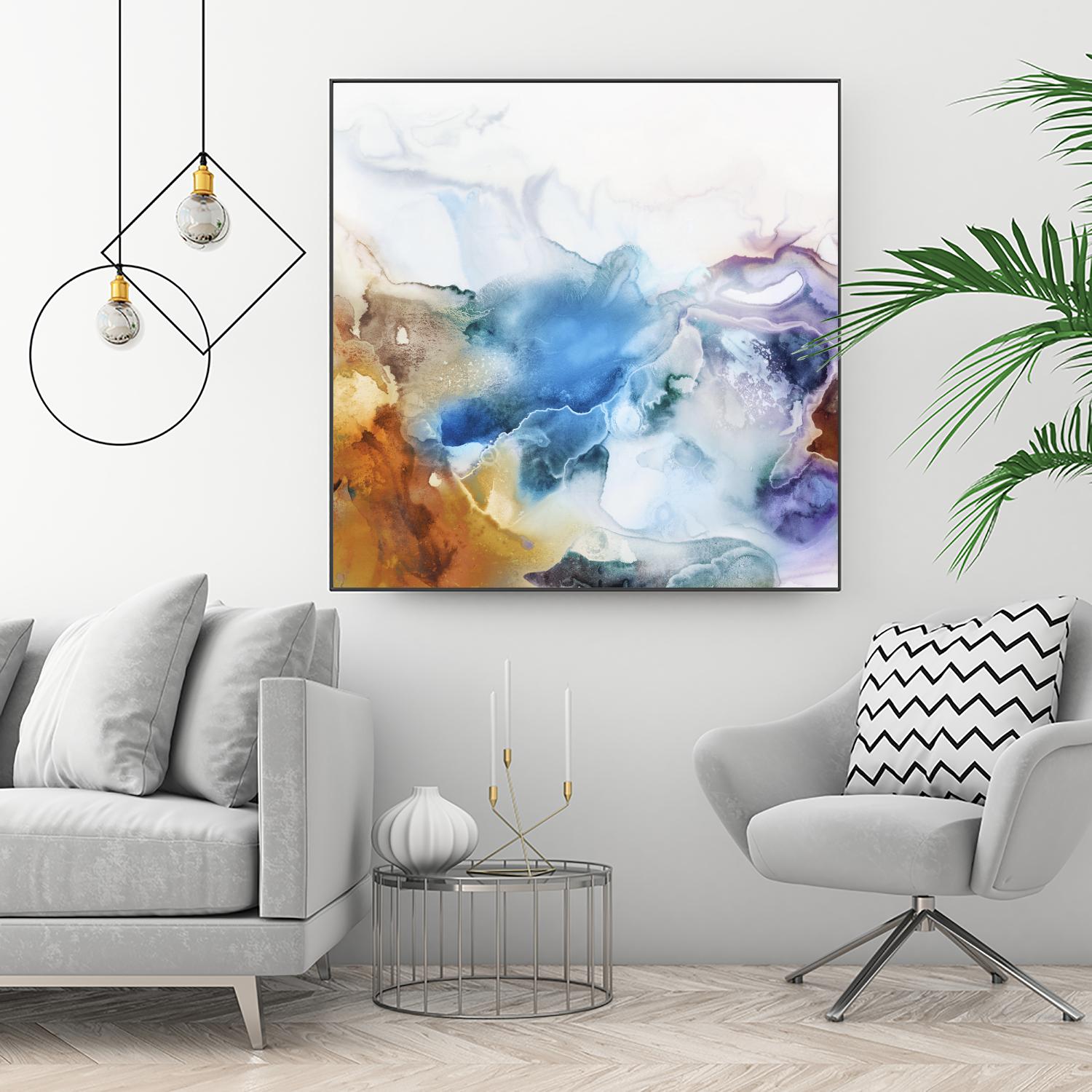 Swerve by PI Studio on GIANT ART - rust abstract