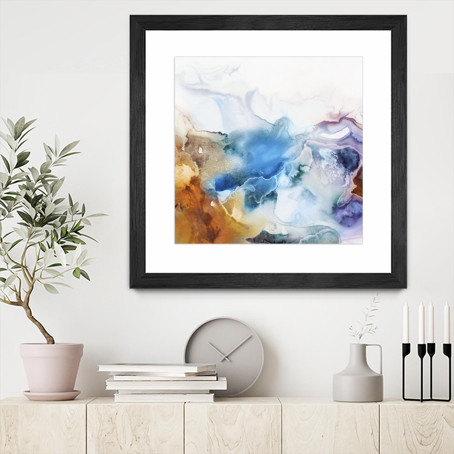 Swerve by PI Studio on GIANT ART - rust abstract