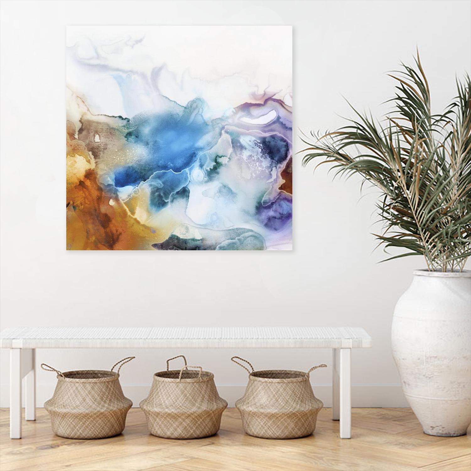 Swerve by PI Studio on GIANT ART - rust abstract