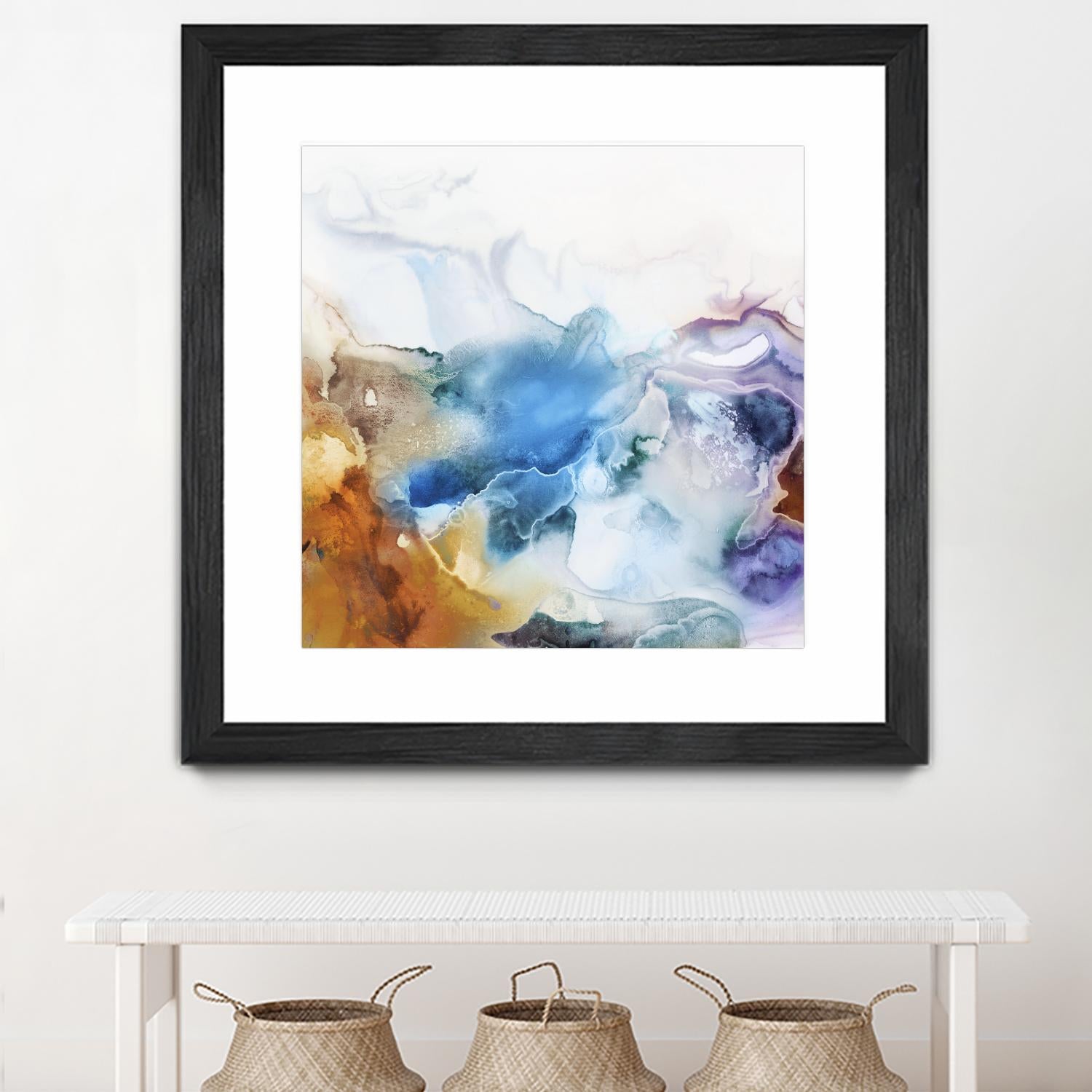 Swerve by PI Studio on GIANT ART - rust abstract