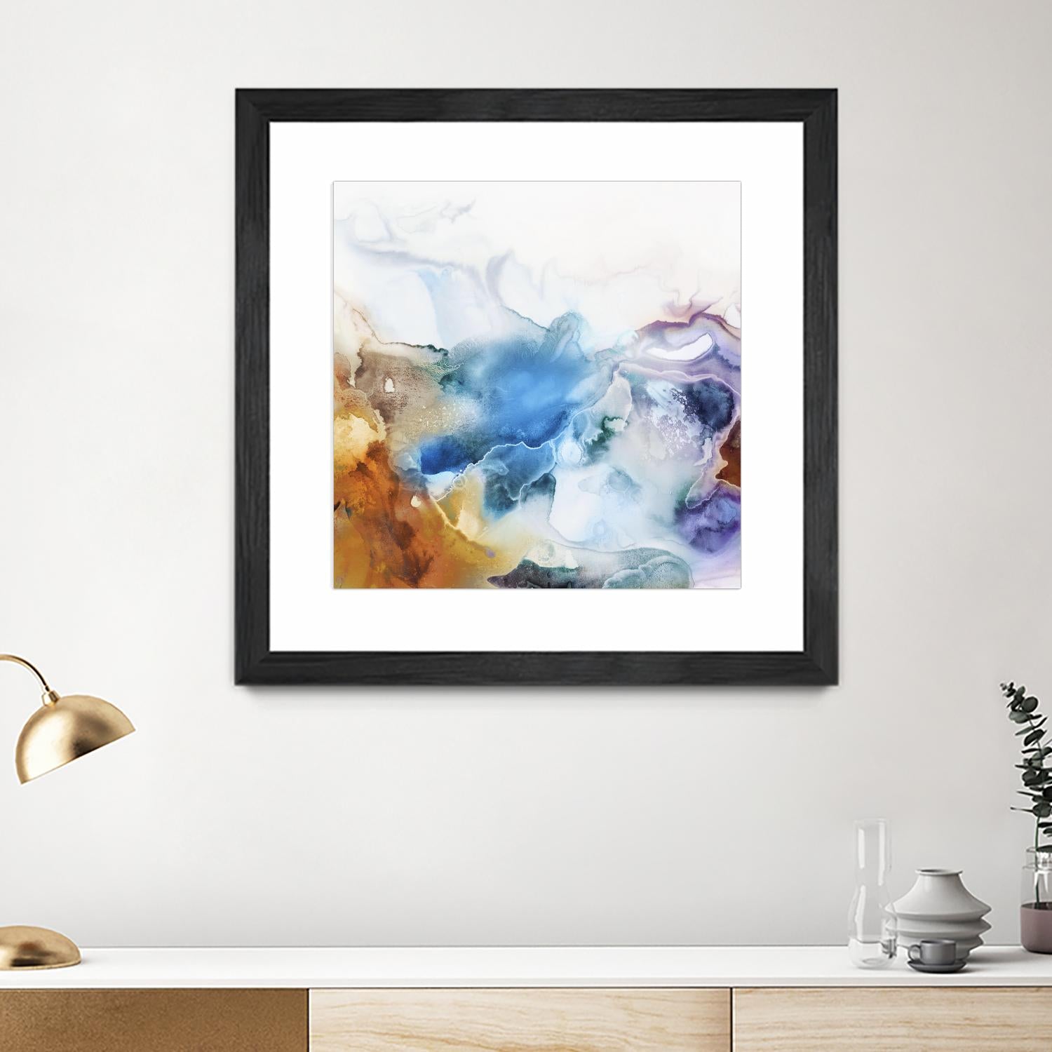 Swerve by PI Studio on GIANT ART - rust abstract