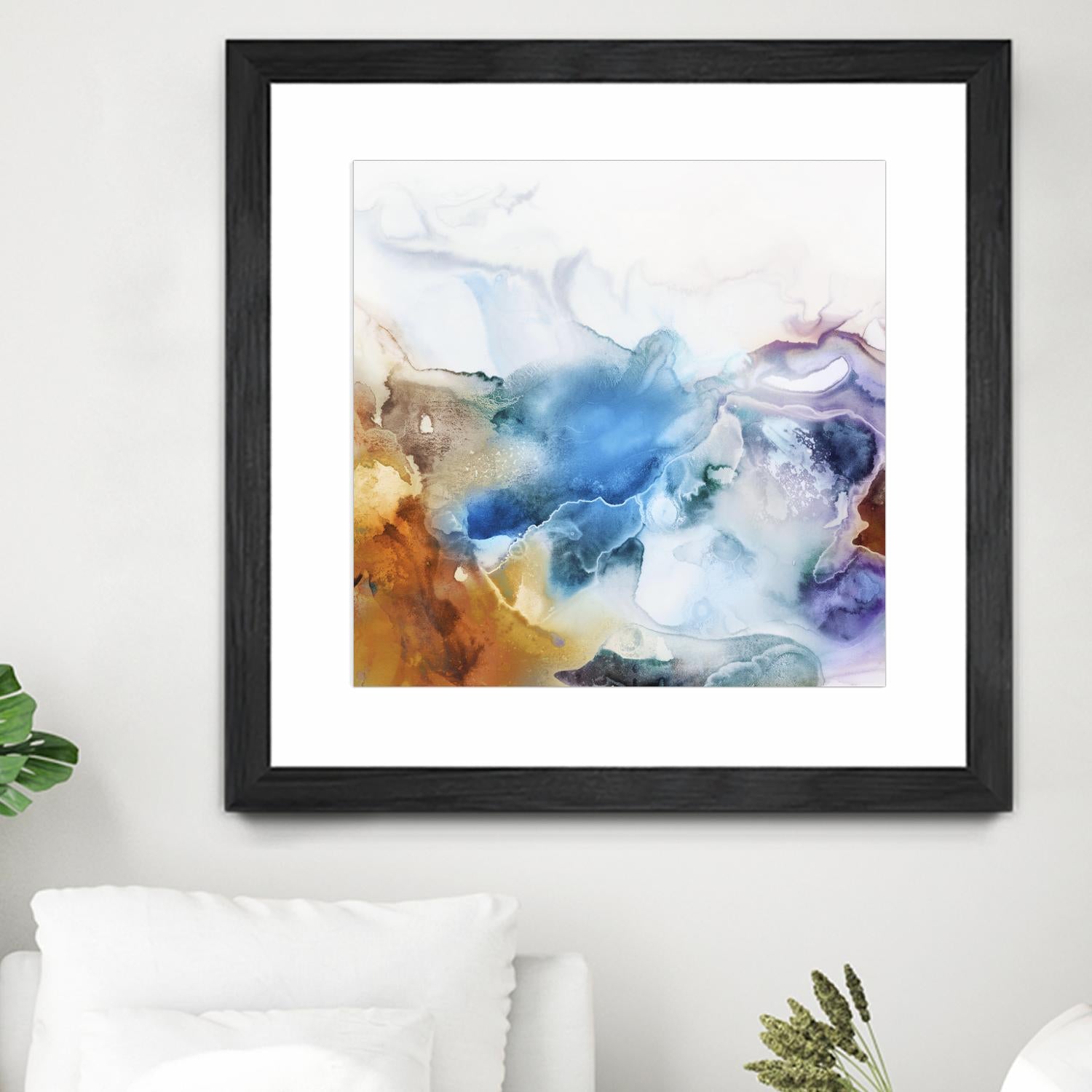 Swerve by PI Studio on GIANT ART - rust abstract