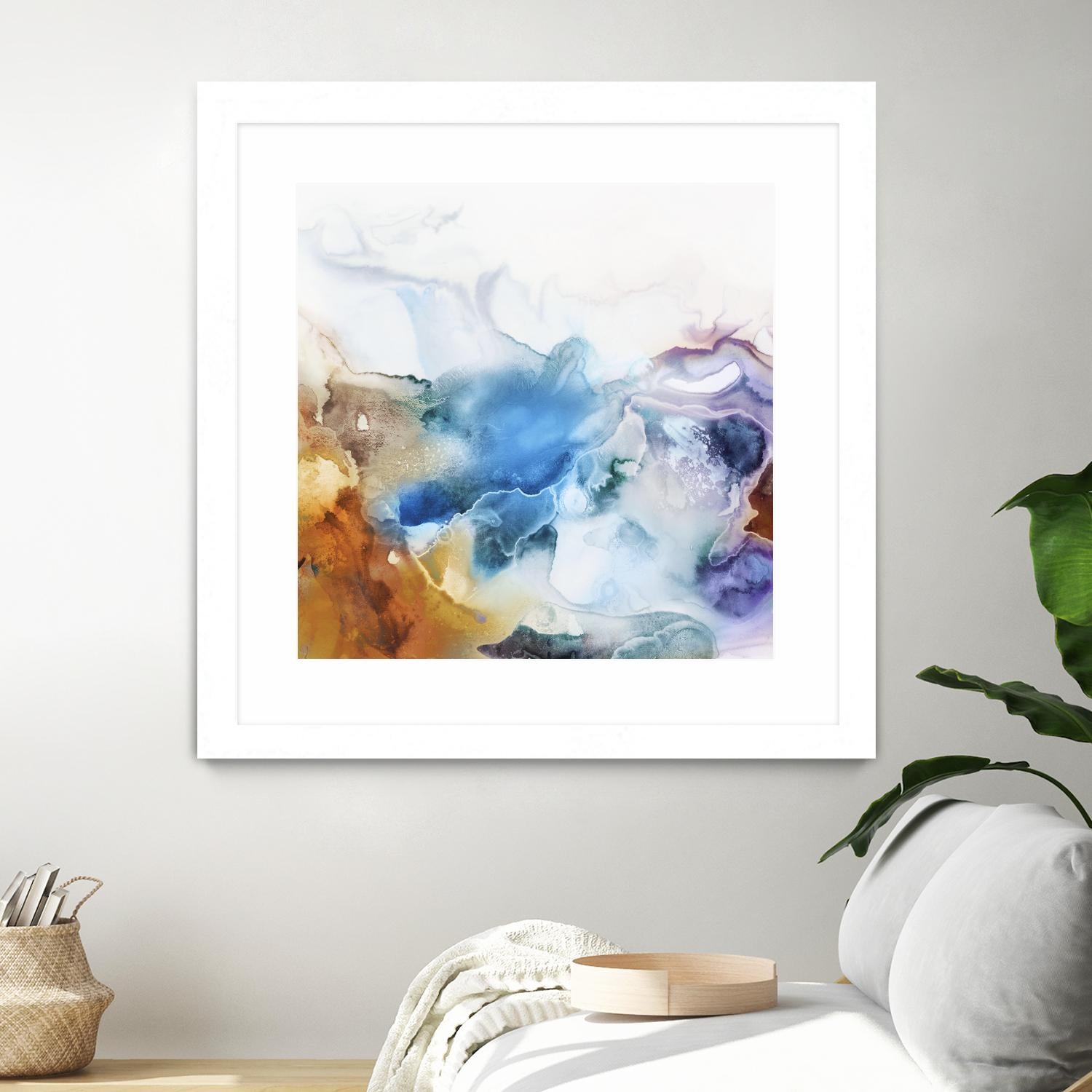 Swerve by PI Studio on GIANT ART - rust abstract