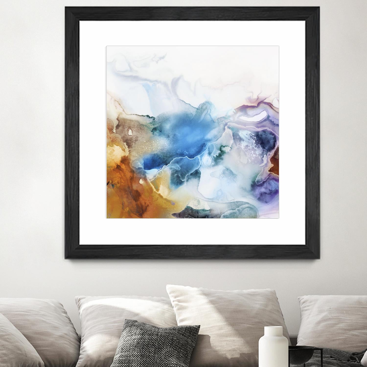 Swerve by PI Studio on GIANT ART - rust abstract