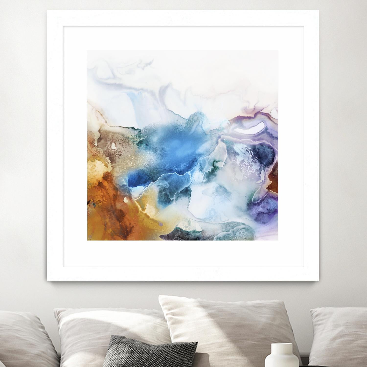 Swerve by PI Studio on GIANT ART - rust abstract