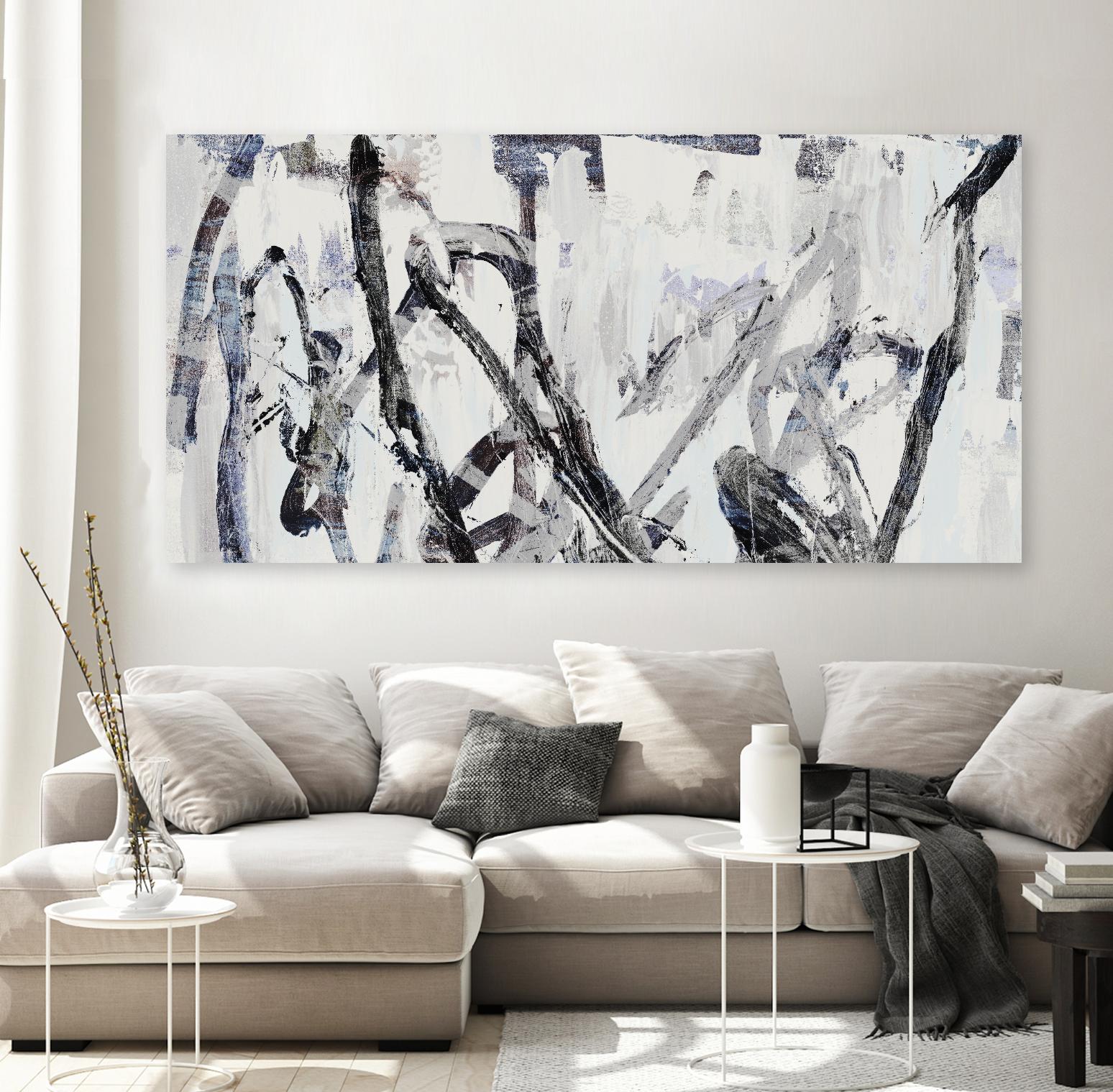 Gestural I by PI Studio on GIANT ART - black abstract