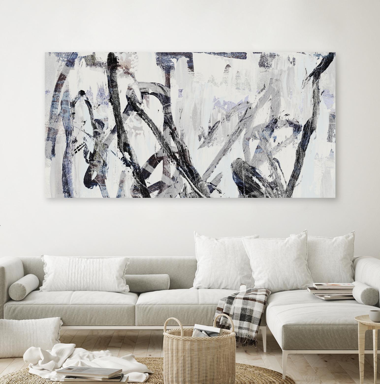 Gestural I by PI Studio on GIANT ART - black abstract