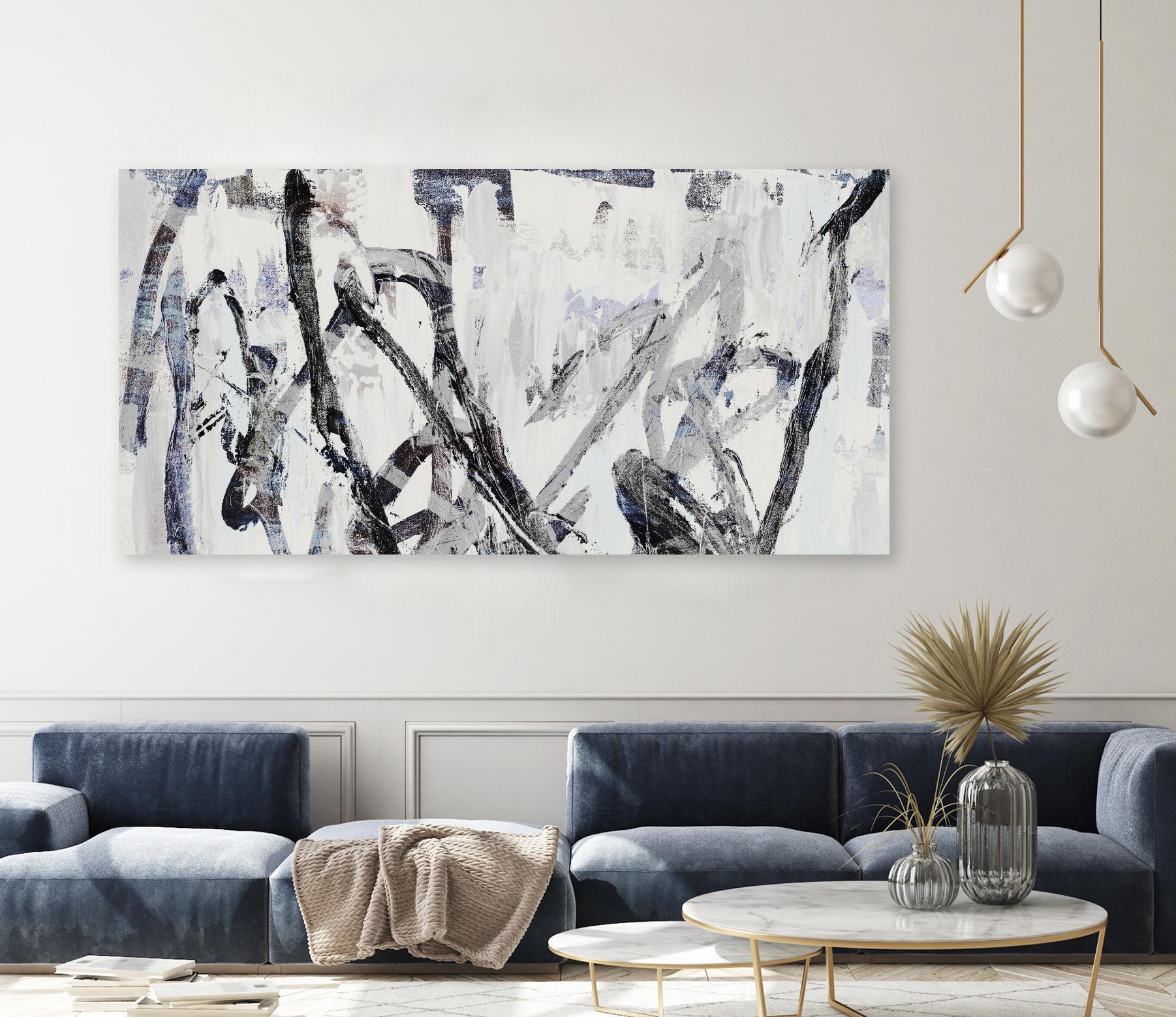 Gestural I by PI Studio on GIANT ART - black abstract