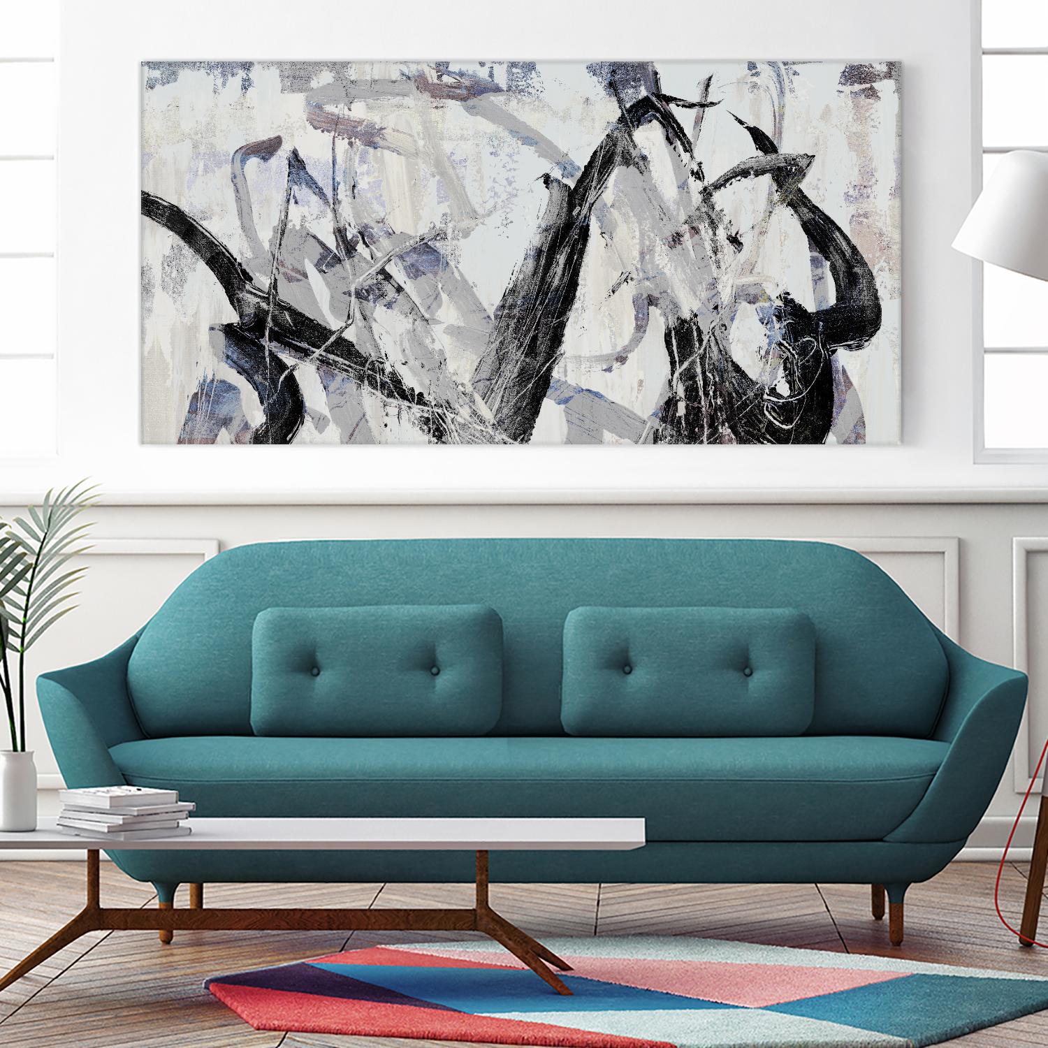 Gestural II by PI Studio on GIANT ART - black abstract