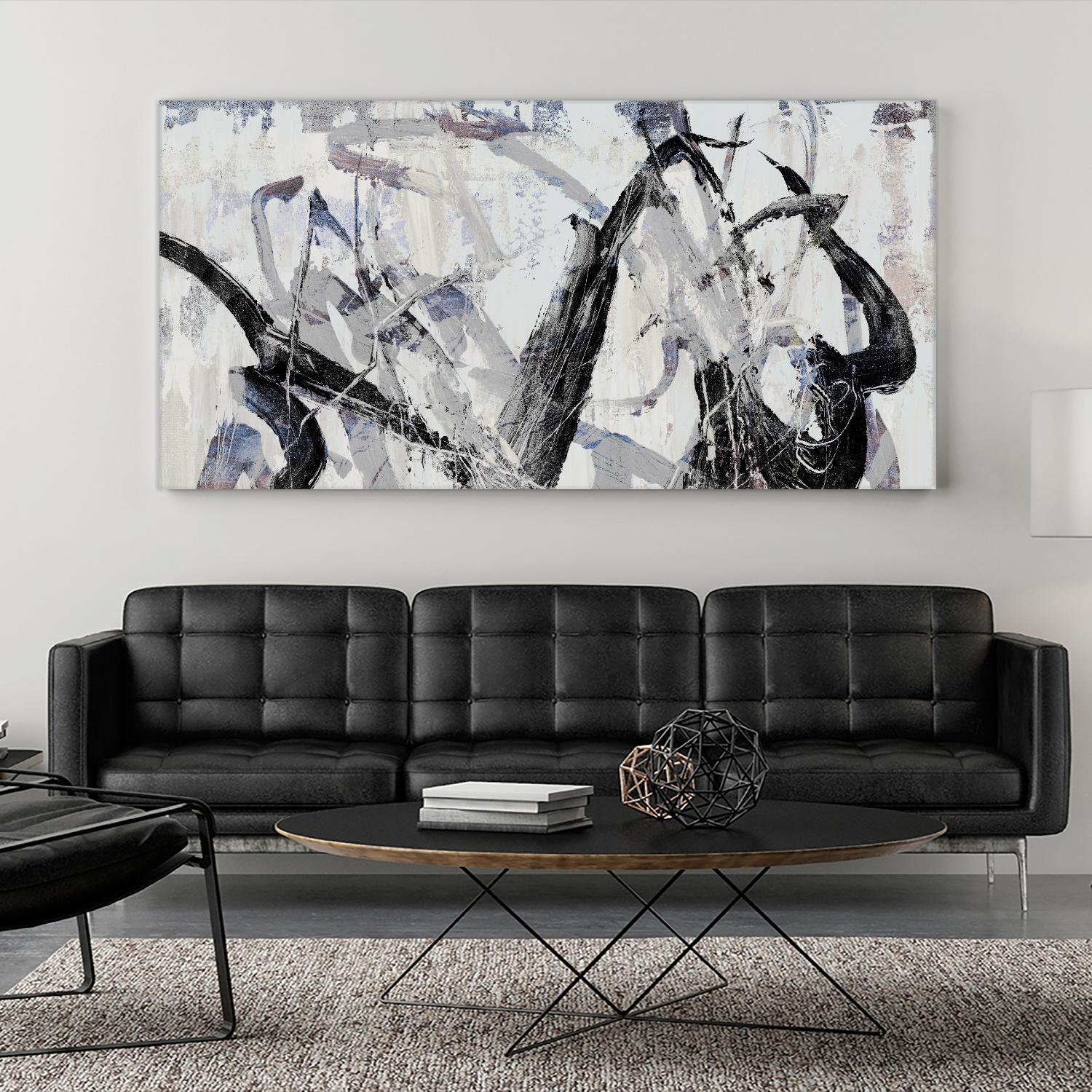 Gestural II by PI Studio on GIANT ART - black abstract