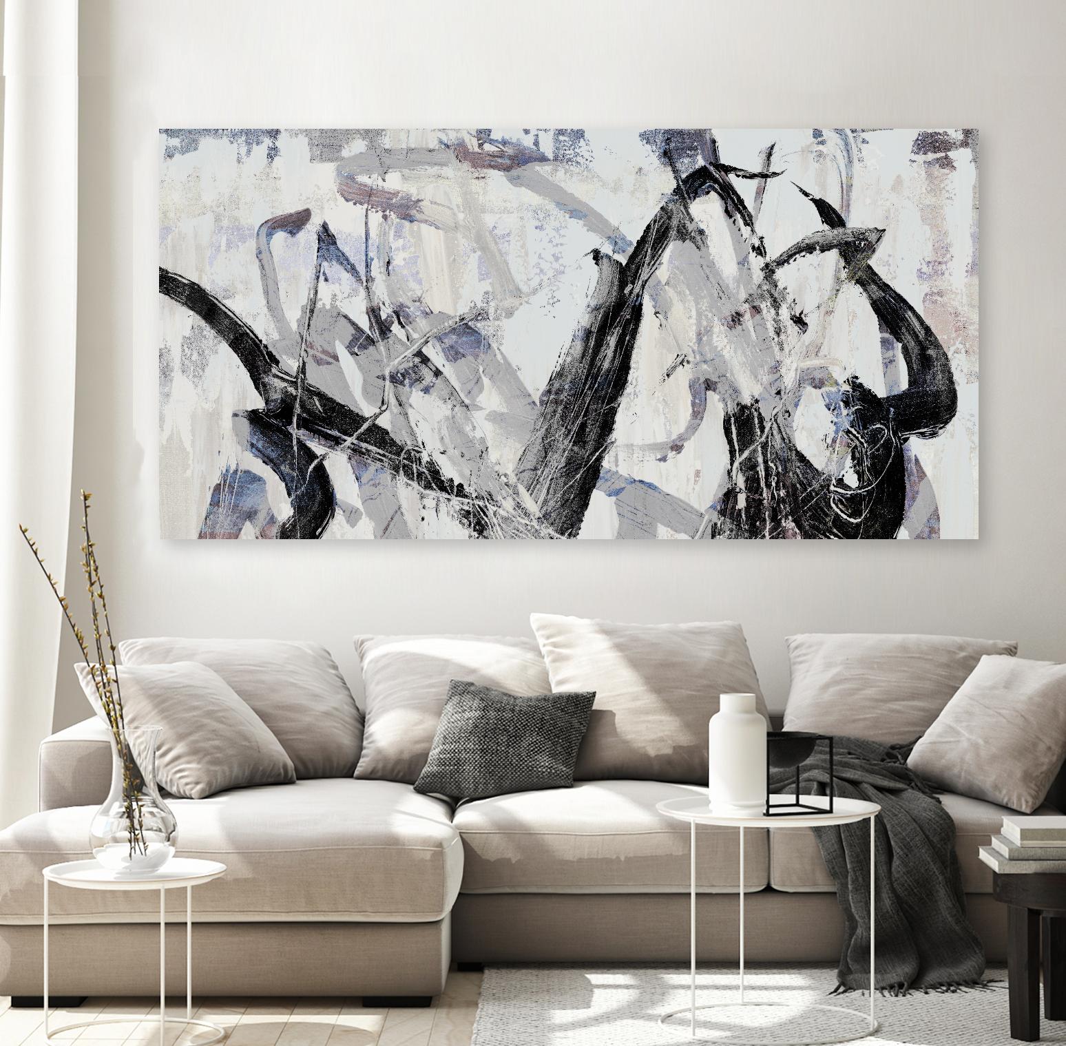 Gestural II by PI Studio on GIANT ART - black abstract