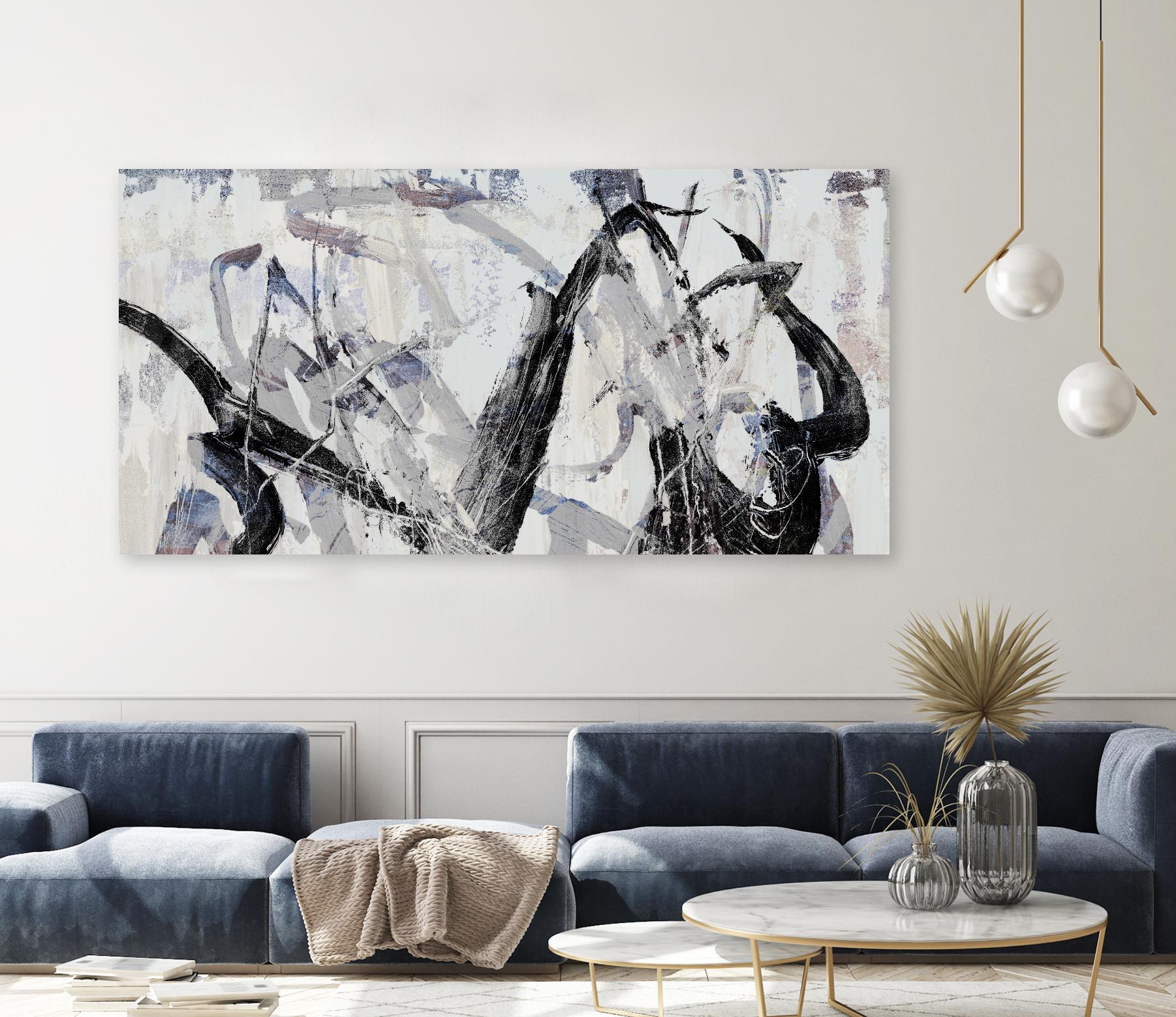 Gestural II by PI Studio on GIANT ART - black abstract