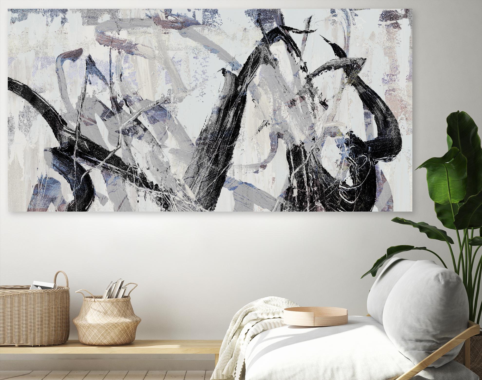 Gestural II by PI Studio on GIANT ART - black abstract