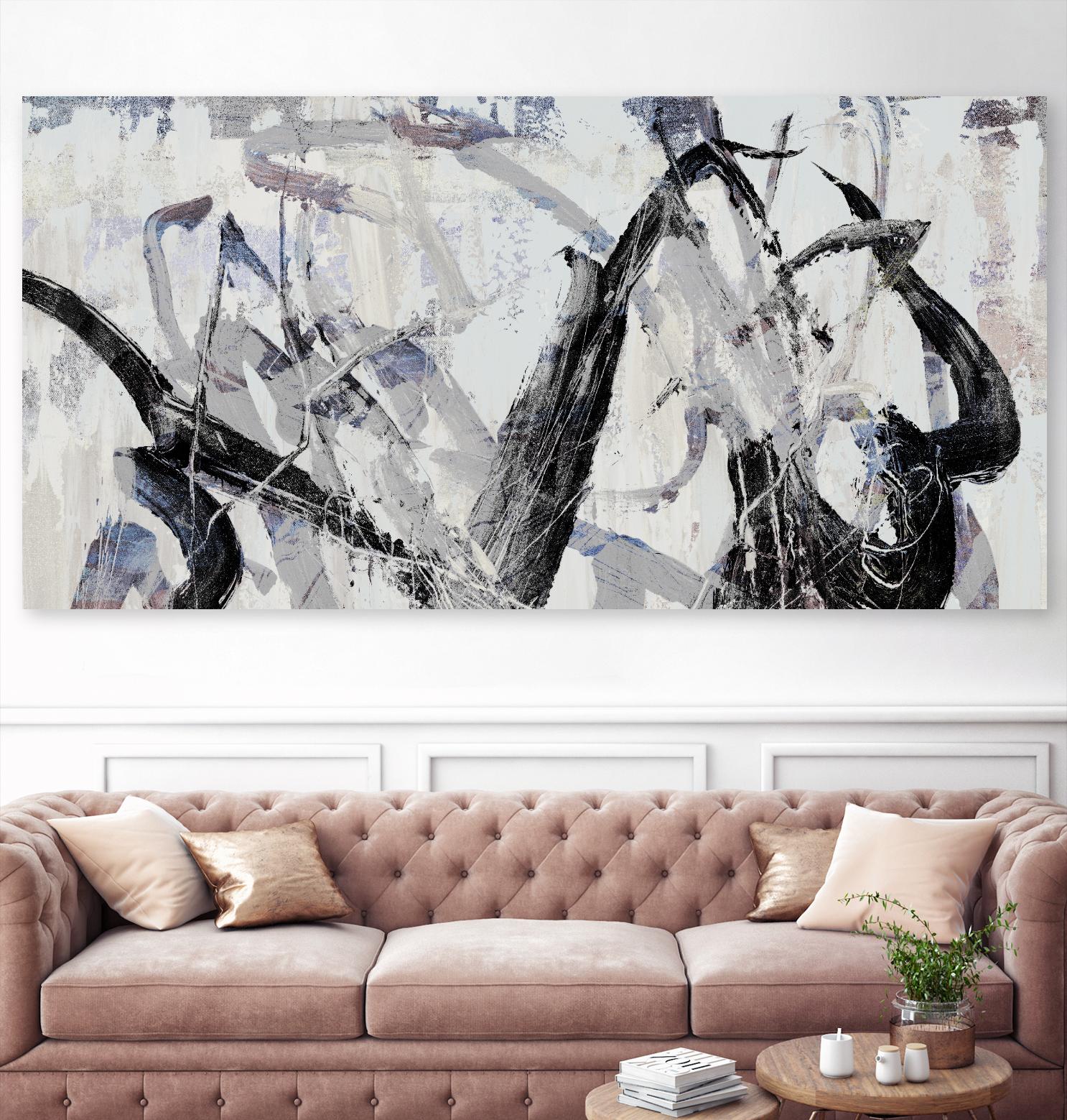 Gestural II by PI Studio on GIANT ART - black abstract