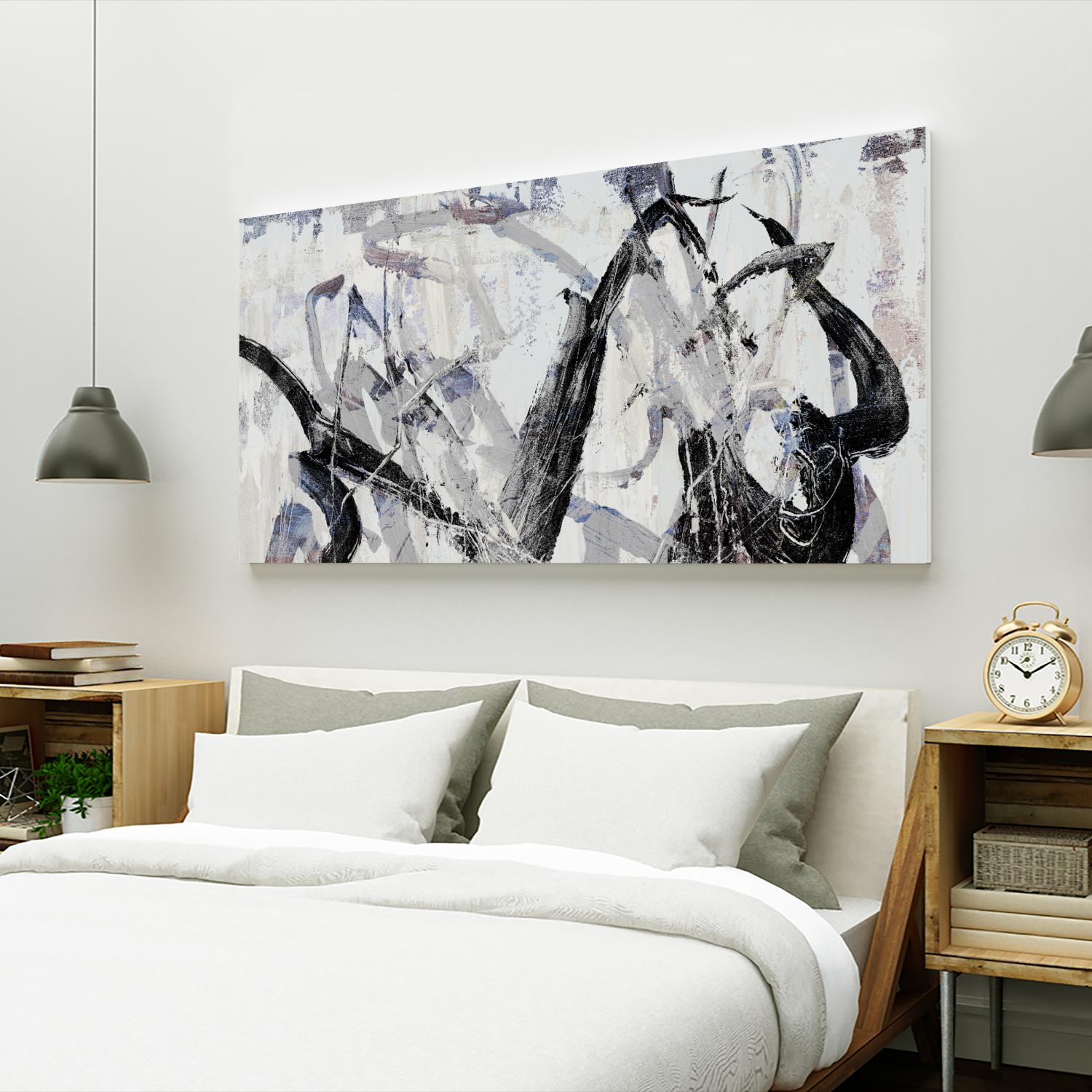 Gestural II by PI Studio on GIANT ART - black abstract