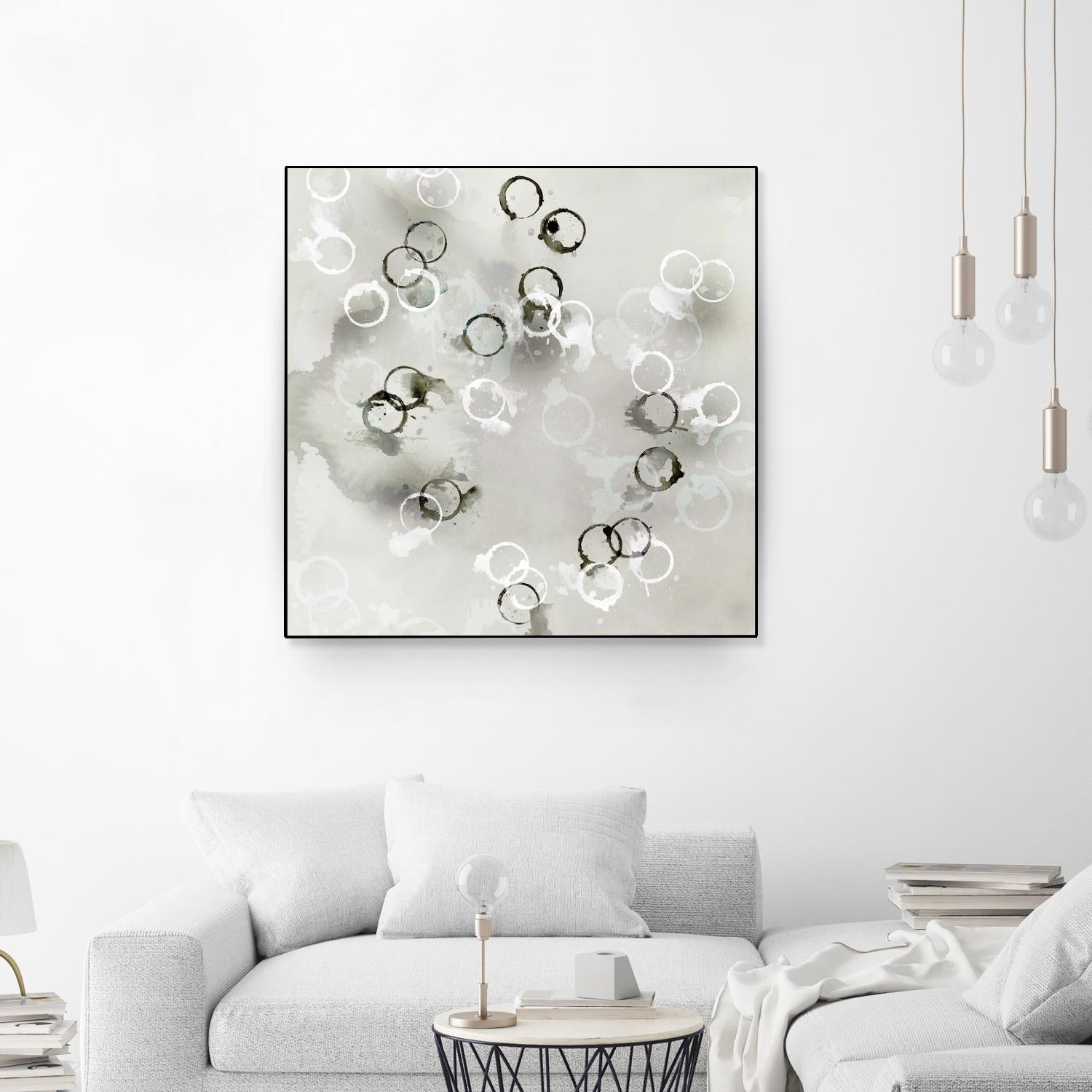 Stains I by PI Studio on GIANT ART - white abstract