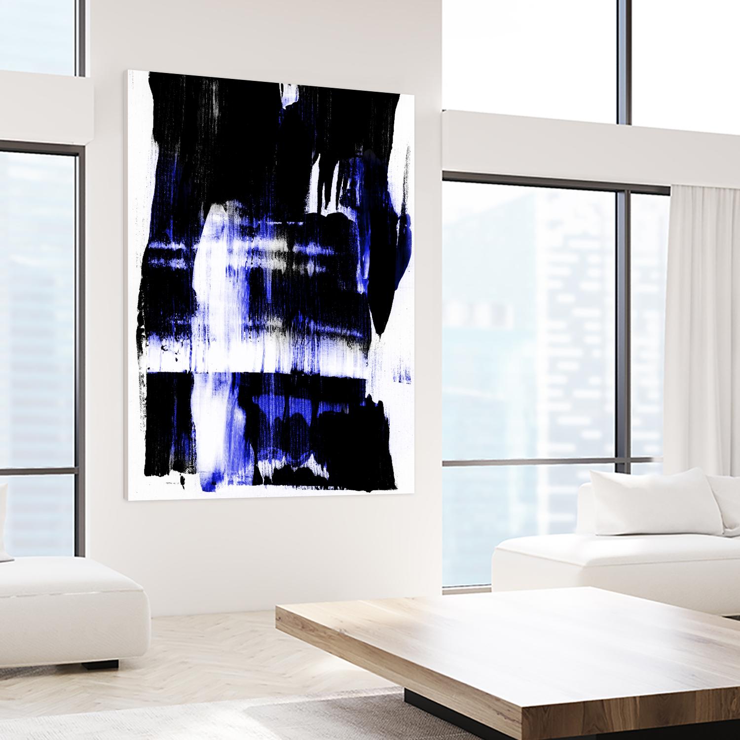Swipe by PI Studio on GIANT ART - purple abstract