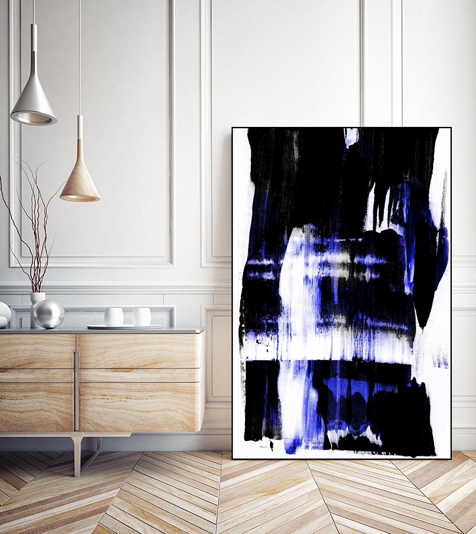Swipe by PI Studio on GIANT ART - purple abstract