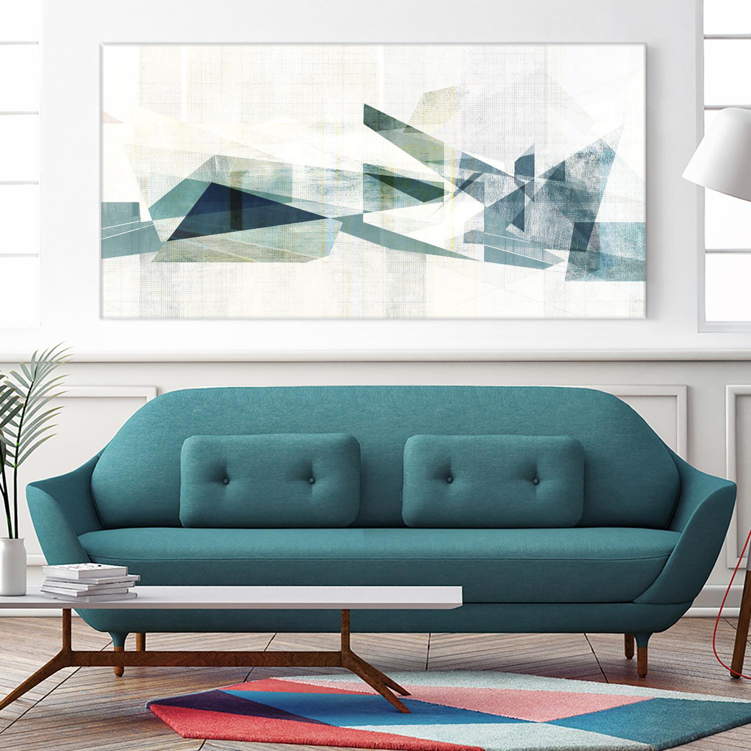 Abstracture by PI Studio on GIANT ART - green abstract