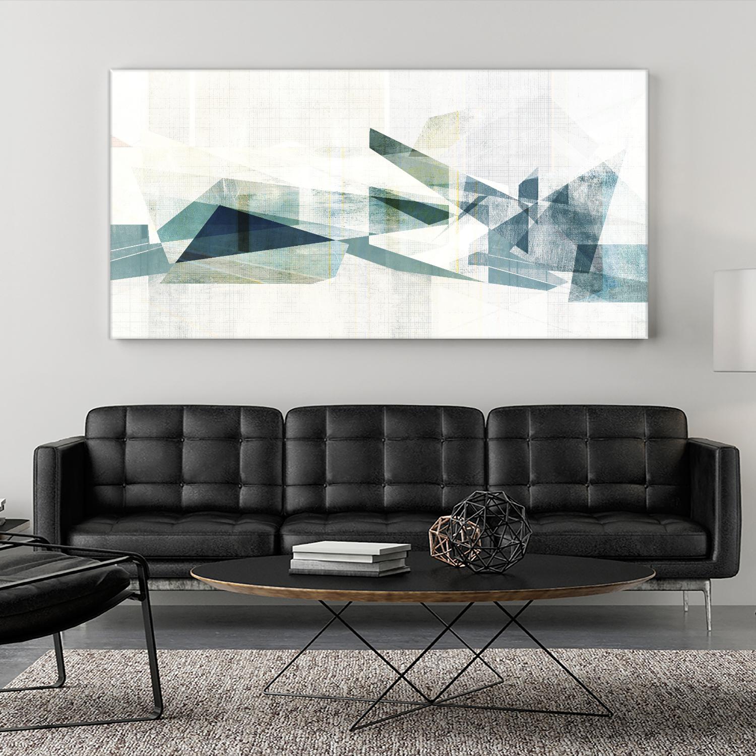 Abstracture by PI Studio on GIANT ART - green abstract