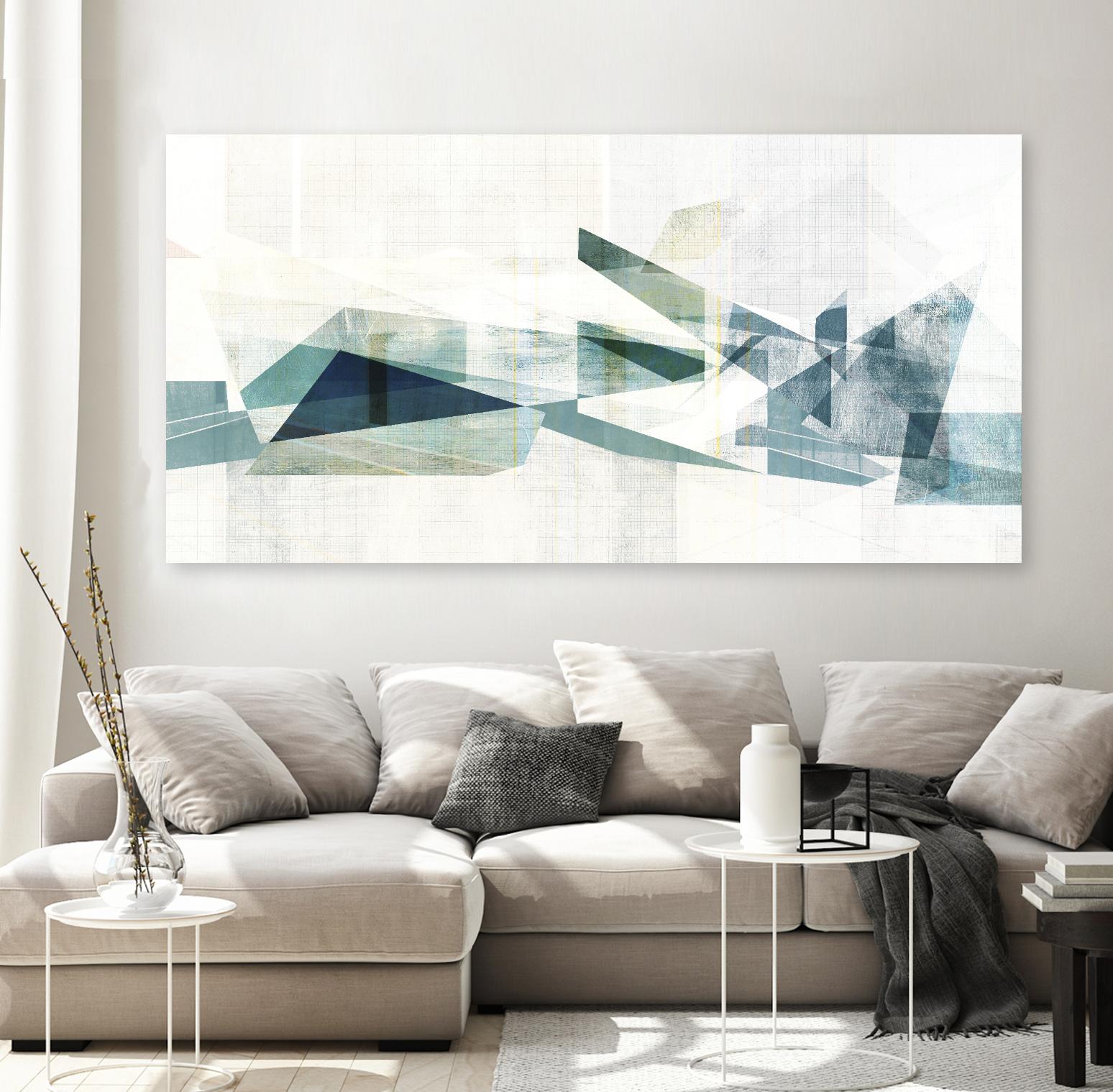 Abstracture by PI Studio on GIANT ART - green abstract