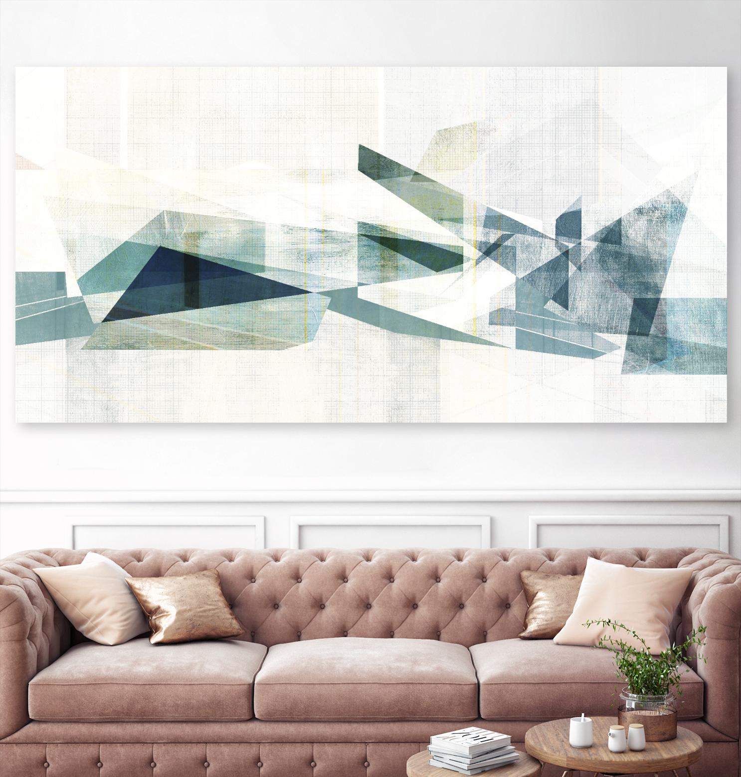 Abstracture by PI Studio on GIANT ART - green abstract