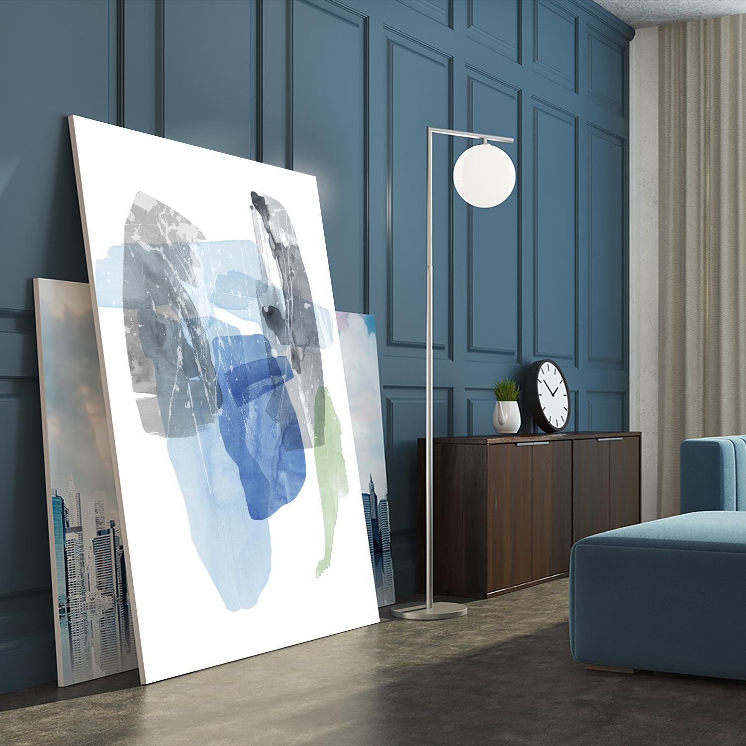 Sky Composition I by PI Studio on GIANT ART - blue abstract