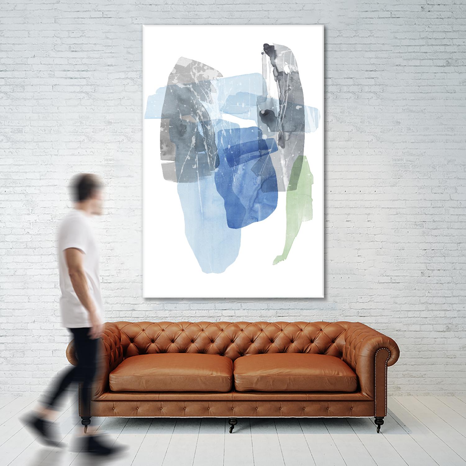 Sky Composition I by PI Studio on GIANT ART - blue abstract