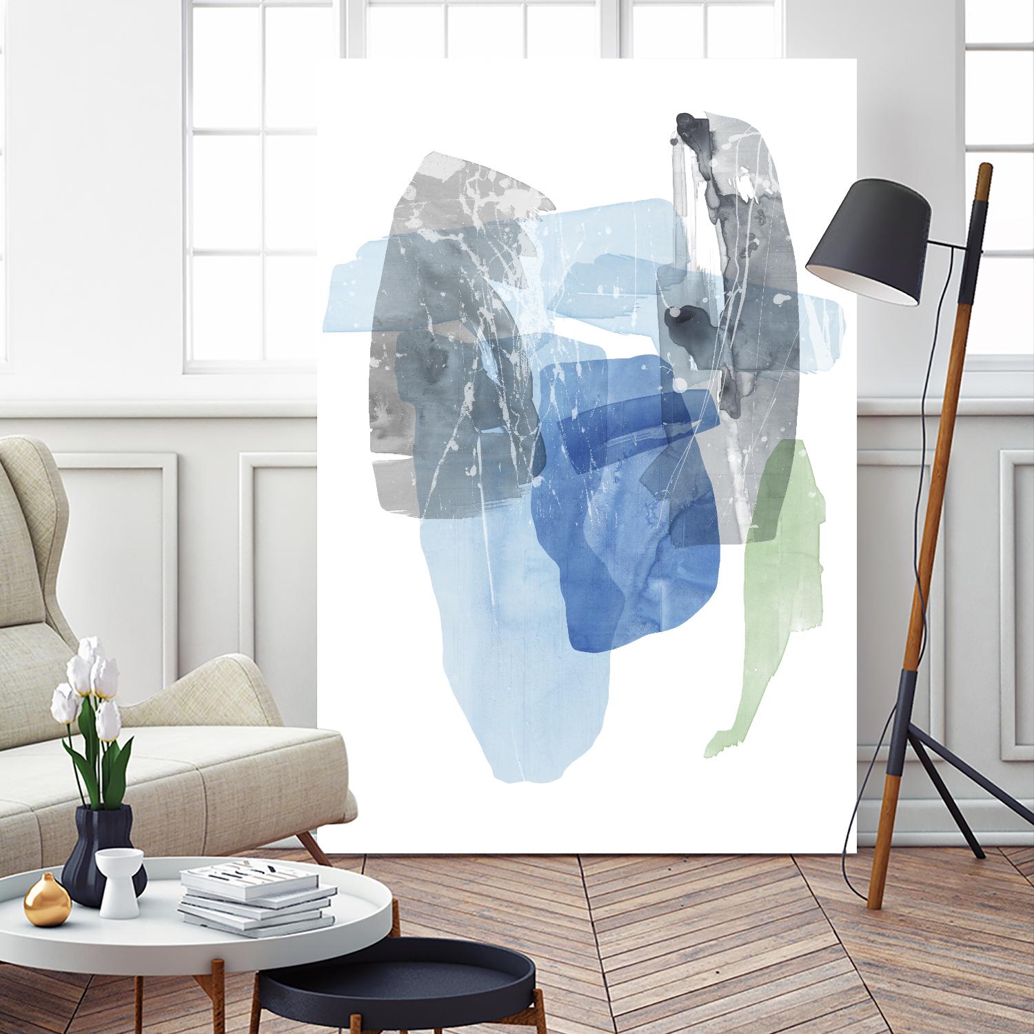 Sky Composition I by PI Studio on GIANT ART - blue abstract