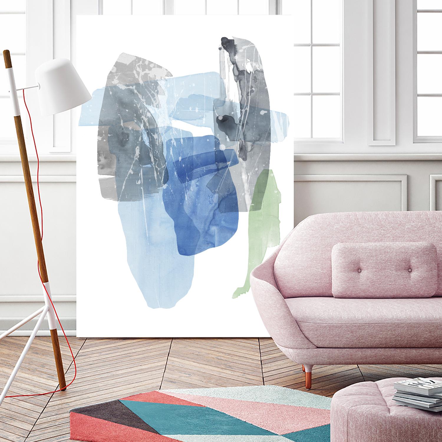 Sky Composition I by PI Studio on GIANT ART - blue abstract