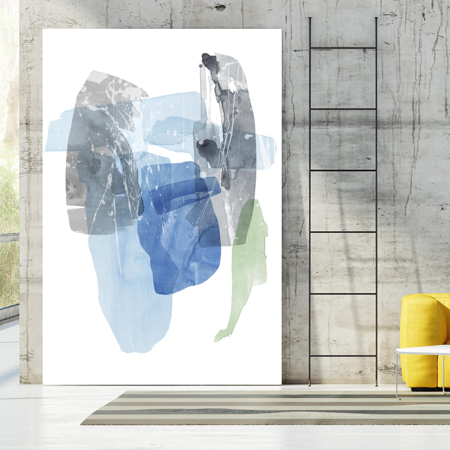 Sky Composition I by PI Studio on GIANT ART - blue abstract