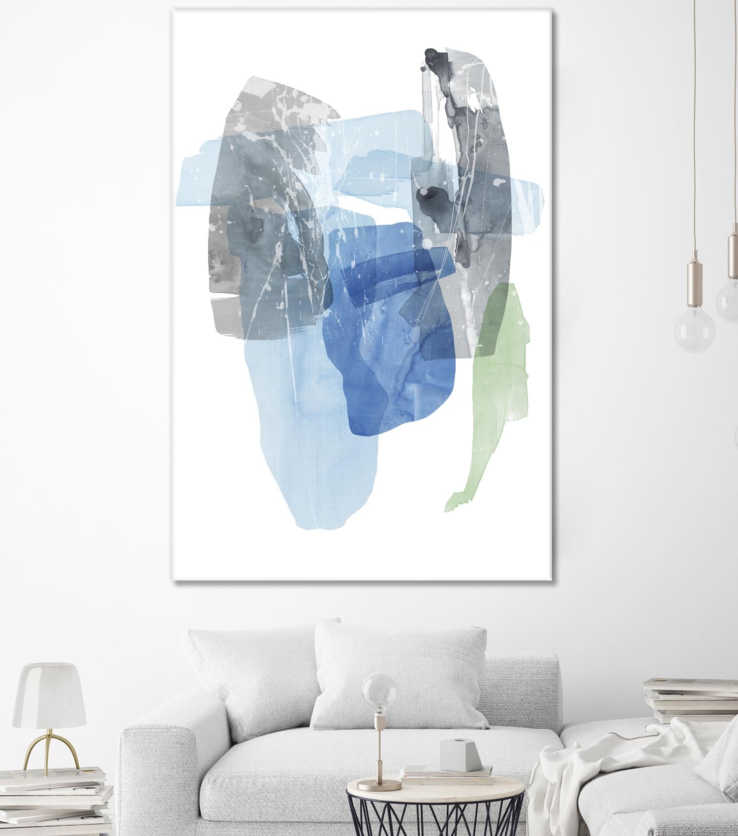 Sky Composition I by PI Studio on GIANT ART - blue abstract