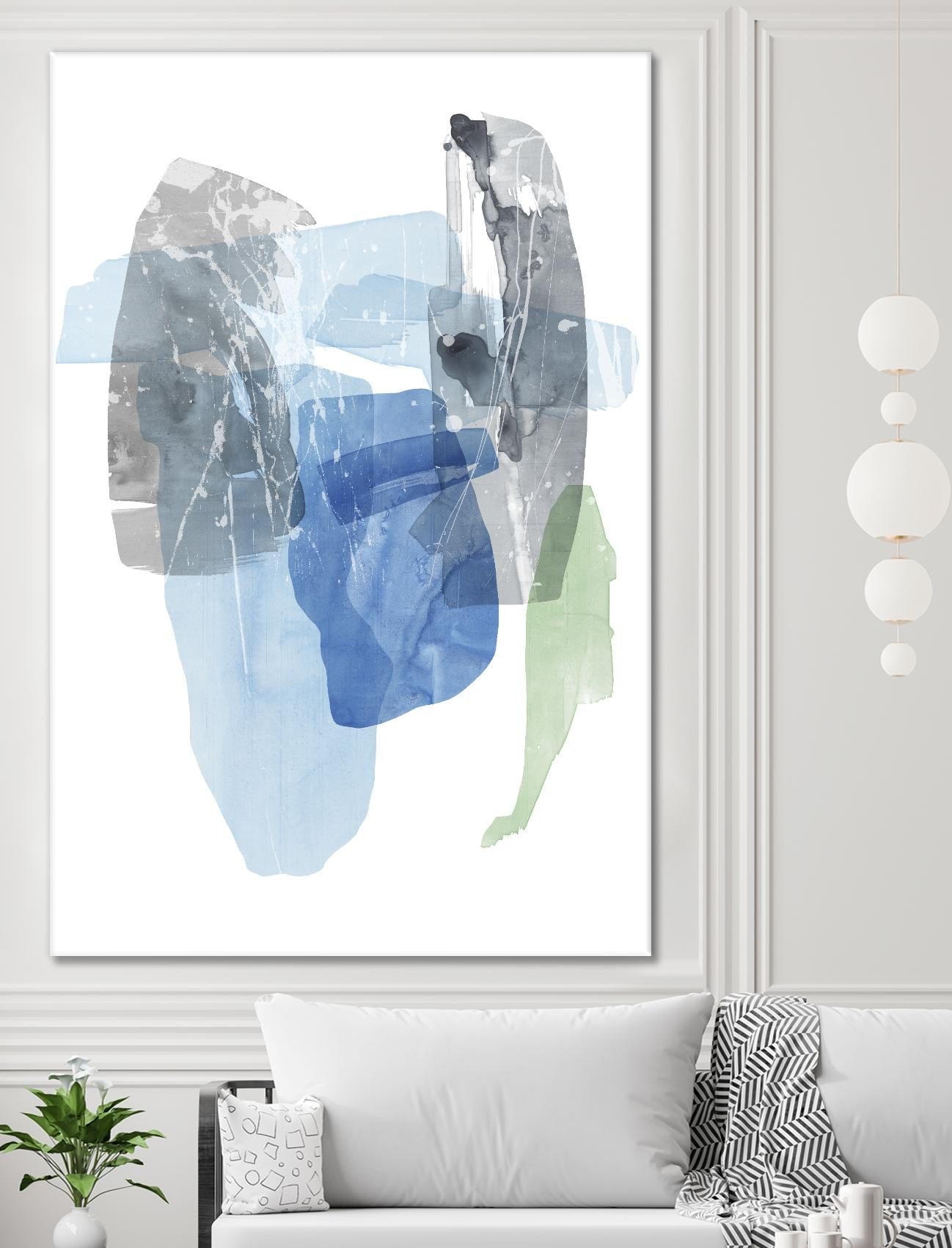 Sky Composition I by PI Studio on GIANT ART - blue abstract